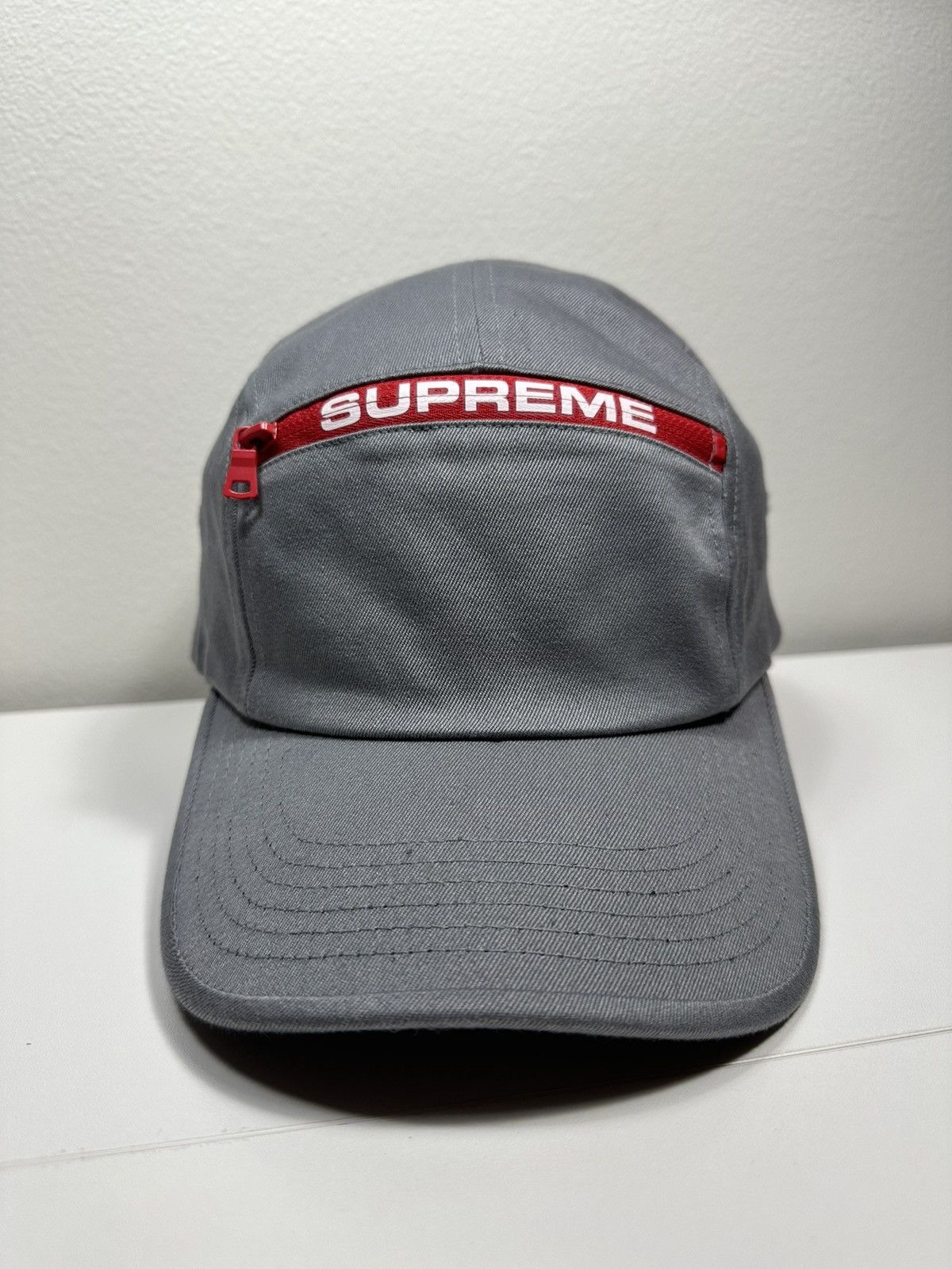 Supreme Supreme Top Zip Camp Cap Hat Size ONE SIZE - 1 Thumbnail