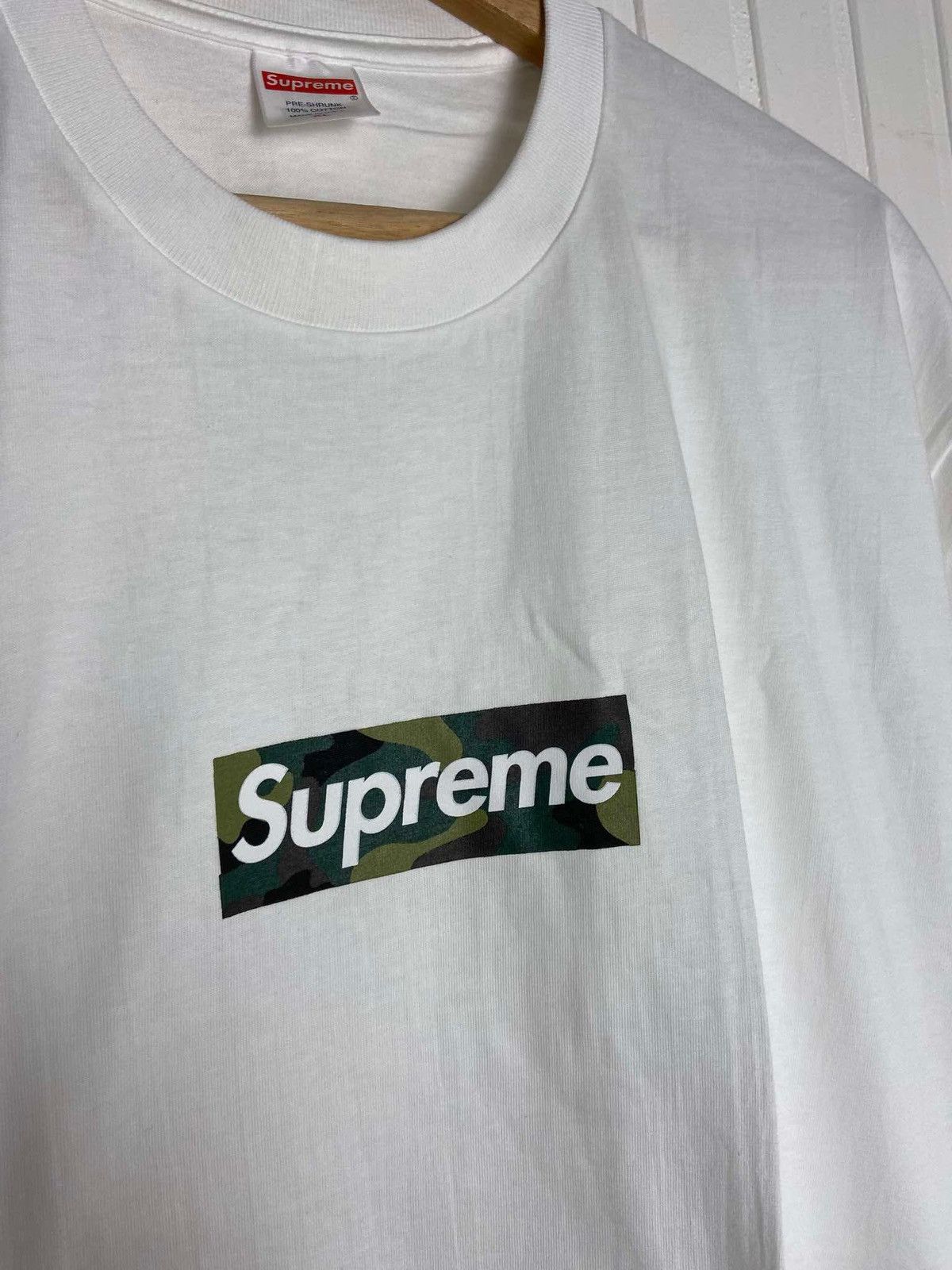 Supreme New Supreme Box Logo Tee (FW23) white size XL Size US XL / EU 56 / 4 - 5 Thumbnail