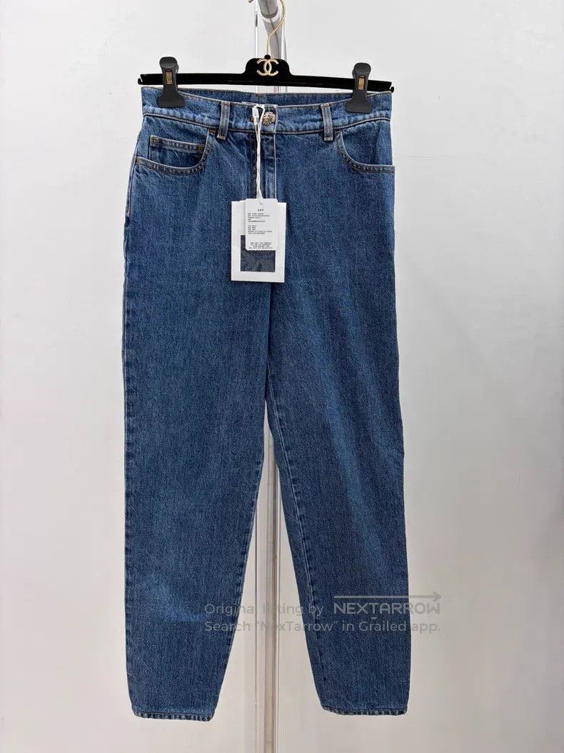 Chanel Chanel Coloured diamond jeans Size 42" / US 20 - 1 Thumbnail