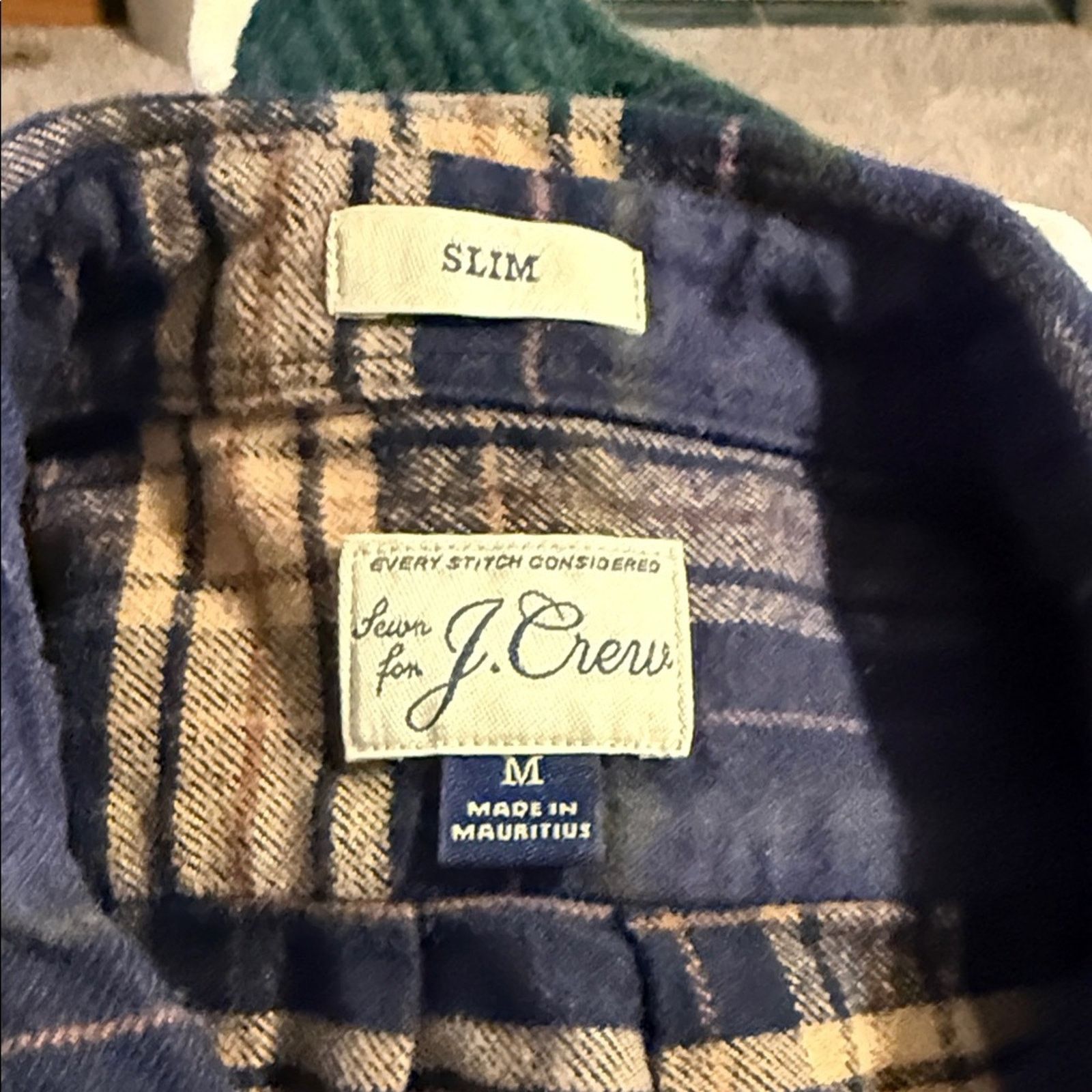 J.Crew J. CREW Slim Fit flannel 90s grunge gorpcore button shirt M Size US M / EU 48-50 / 2 - 2 Thumbnail