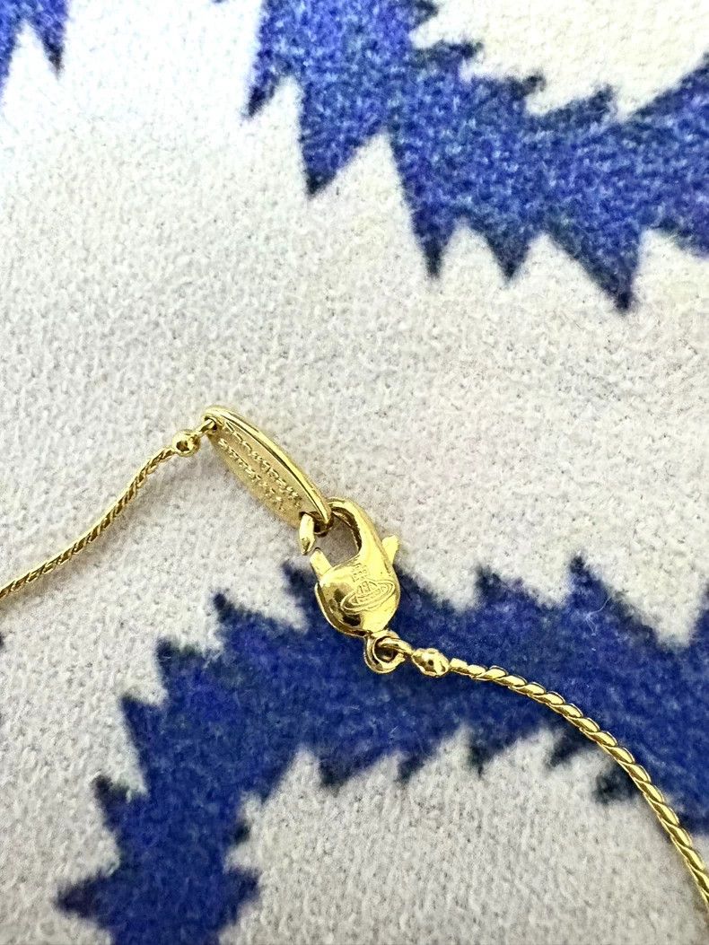 Vivienne Westwood Vivienne Westwood Antique Saturn gabrilla ceramic necklace Size ONE SIZE - 9 Thumbnail