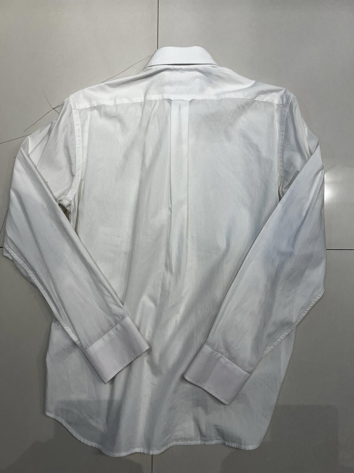 Eden Park Eden Park White Button Down Shirt With Floral Elbow Patch Size US S / EU 44-46 / 1 - 6 Thumbnail