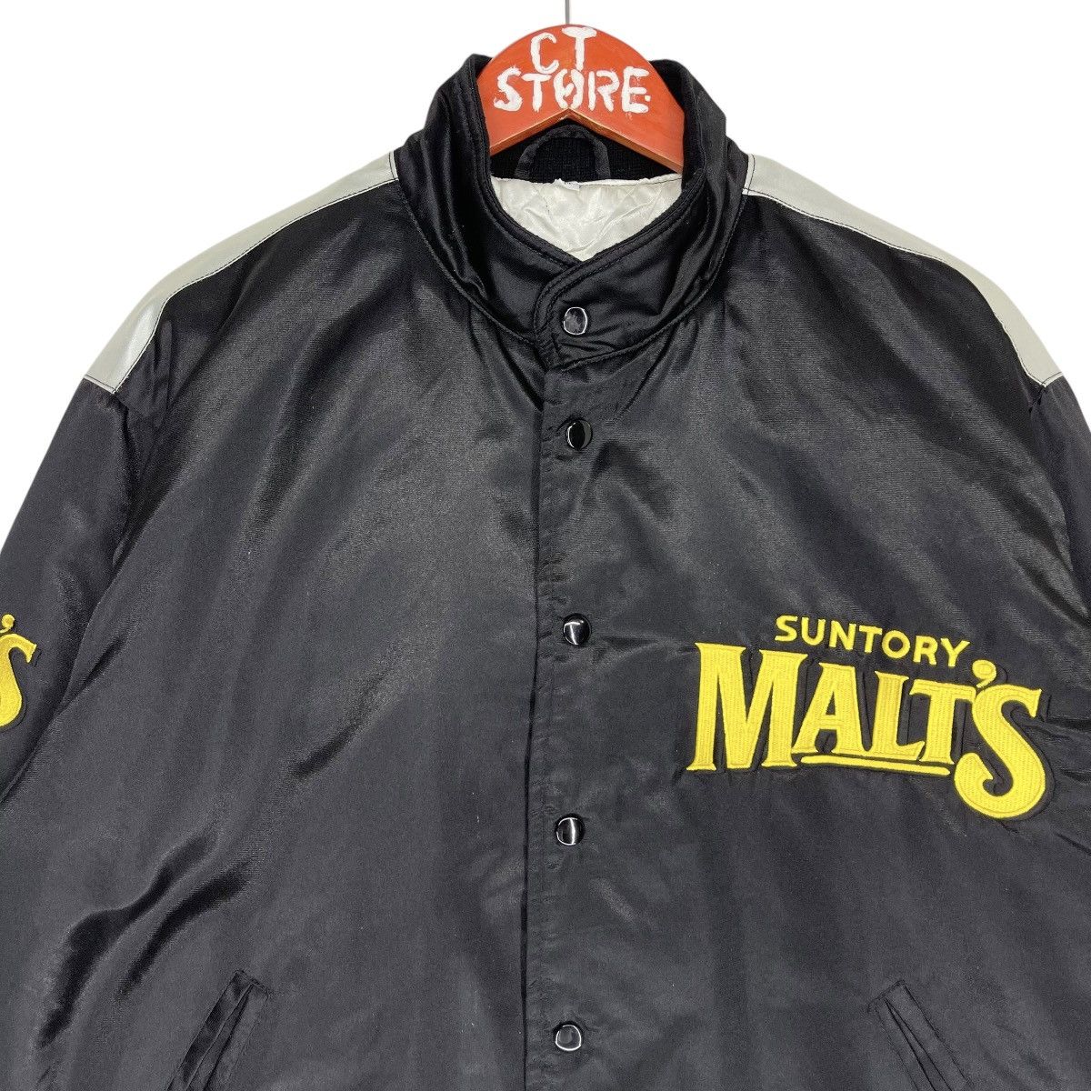 MLB × Vintage Vintage Suntory Malt’s Baseball Team Jacket Size M Size US M / EU 48-50 / 2 - 4 Thumbnail