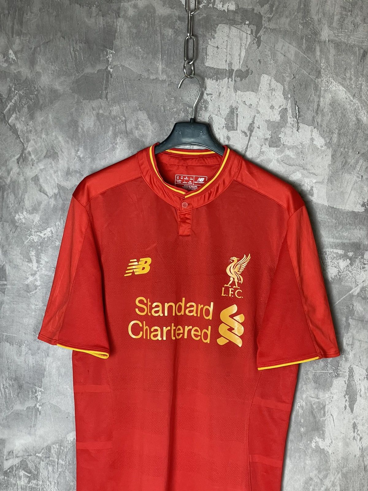 New Balance New Balance Liverpool 2015-16 Home Soccer Football Jersey Size US L / EU 52-54 / 3 - 2 Thumbnail