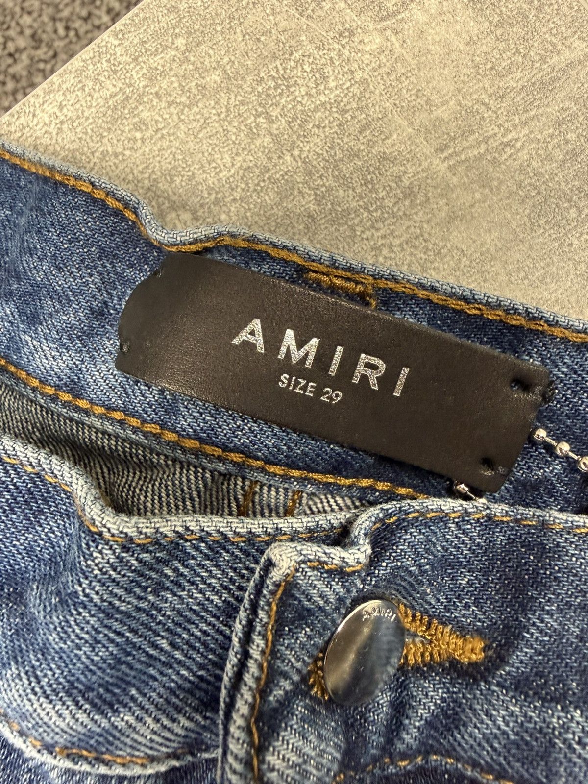 Amiri Hybrid Sweatpants Dark Vein / Navy. BNWT. Size W29 Size 29" - 7 Thumbnail