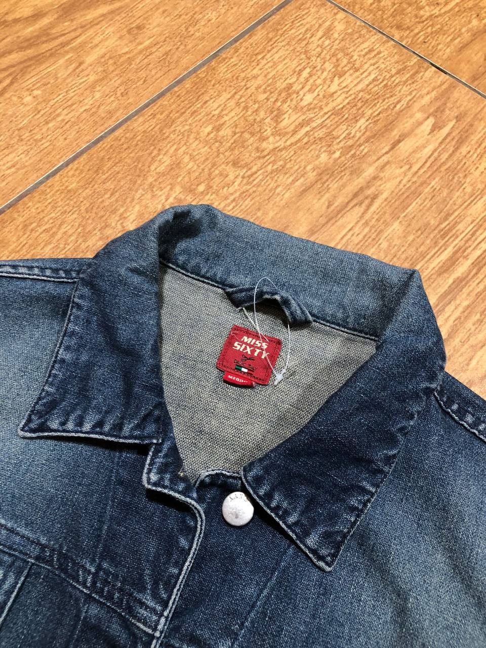 Miss Sixty Miss Sixty Denim Jacket Blue Hip Hop Streetwear 90s Y2K Size M / US 6-8 / IT 42-44 - 13 Thumbnail