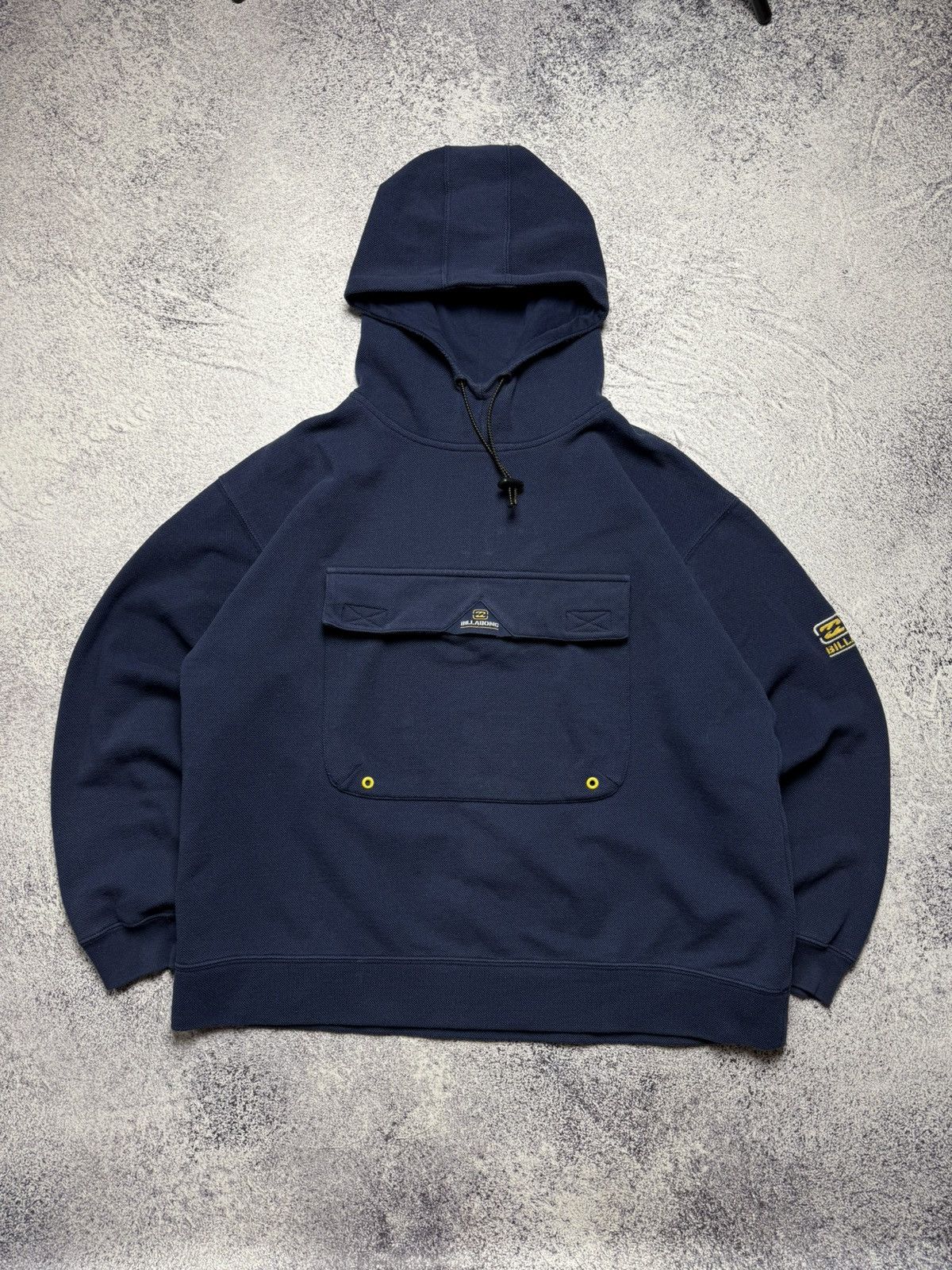 Billabong Vintage 90s Billabong Hoodie Ninja Hood Australian Surf Rare Size US L / EU 52-54 / 3 - 1 Thumbnail