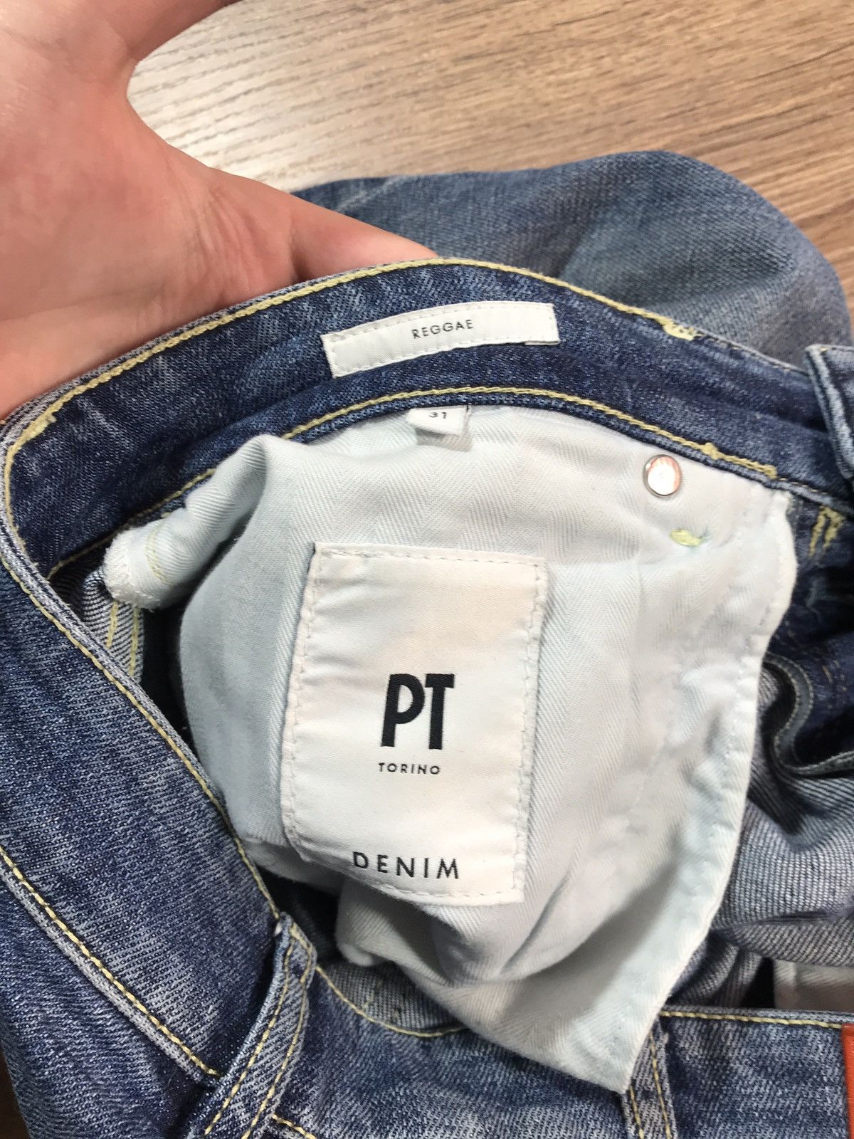 Designer × PT Torino PT Torino Denim Pants Jeans Size US 31 - 11 Thumbnail