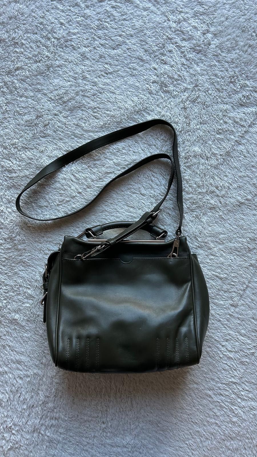 3.1 Phillip Lim 3.1 Phillip Lim Small Ryder Satchel Dark Olive Size ONE SIZE - 1 Thumbnail