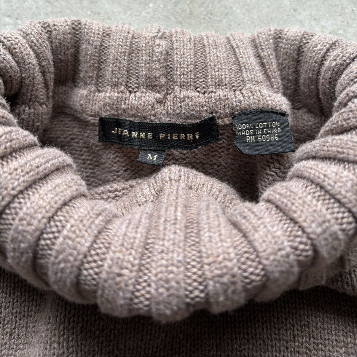 Japanese Brand × Vintage vintage Y2K JEANNE PIERRE Knit Wear Mock Turtle Neck sweater Size US M / EU 48-50 / 2 - 6 Thumbnail