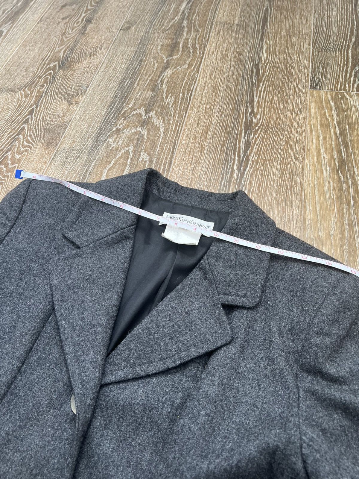 Vintage Yves saint laurent wool blazer jacket Size M / US 6-8 / IT 42-44 - 9 Thumbnail