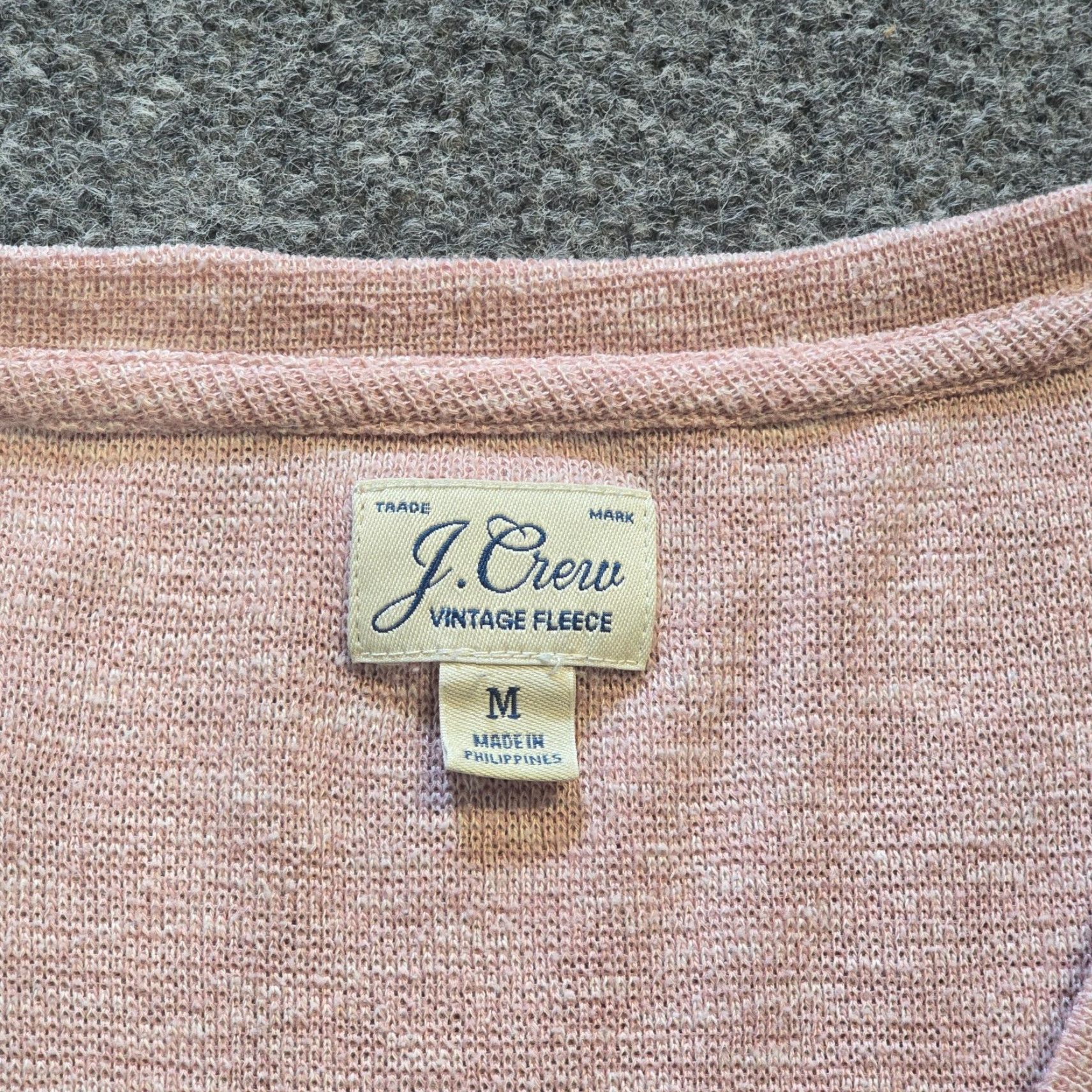 J.Crew J.CREW Sweater Women Medium Pink Knit V-Neck Long Sleeve Casual Vintage Size M / US 6-8 / IT 42-44 - 4 Thumbnail