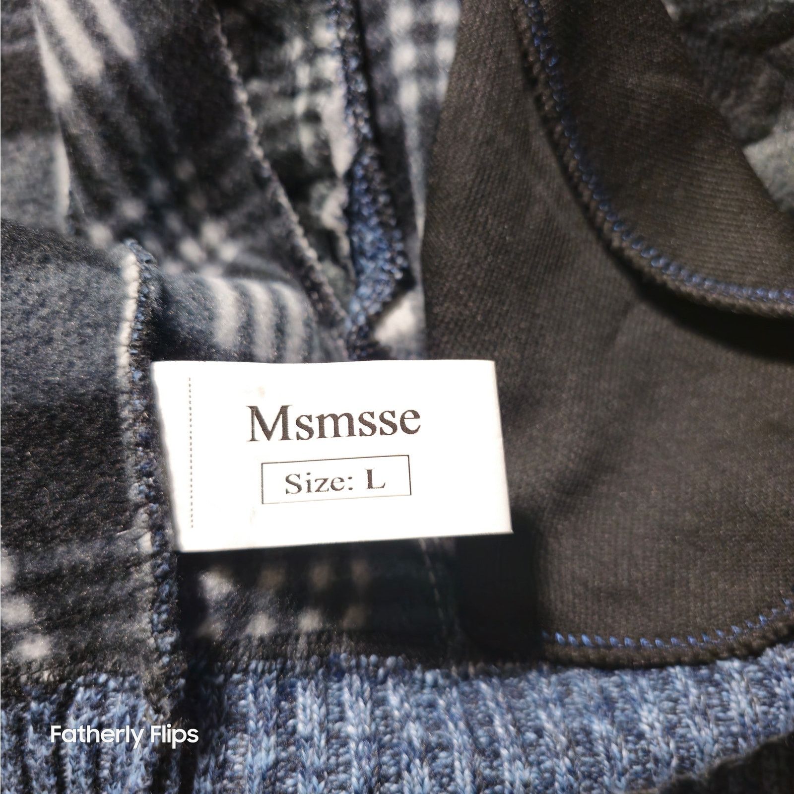Other Msmsse Men's Blue Fleece Lined Textured Sweater Jacket L Size US L / EU 52-54 / 3 - 12 Thumbnail