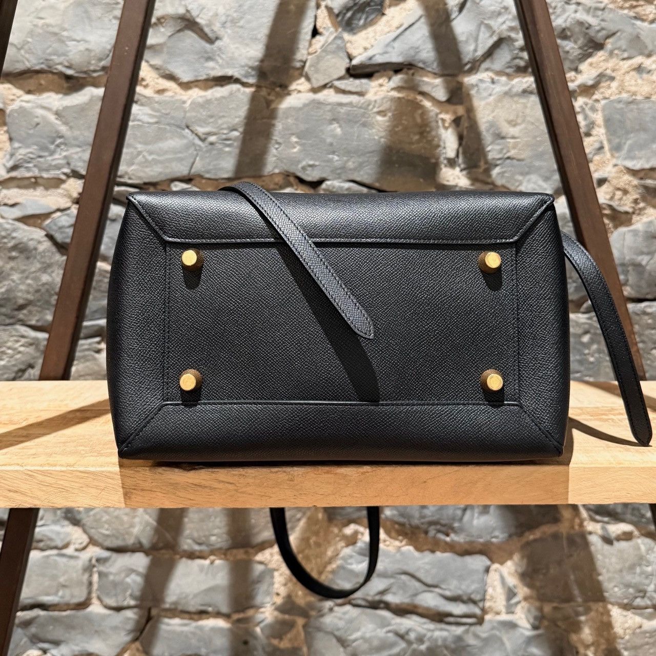 Celine Celine 2018 Black Leather Mini Belt Bag Size ONE SIZE - 7 Thumbnail