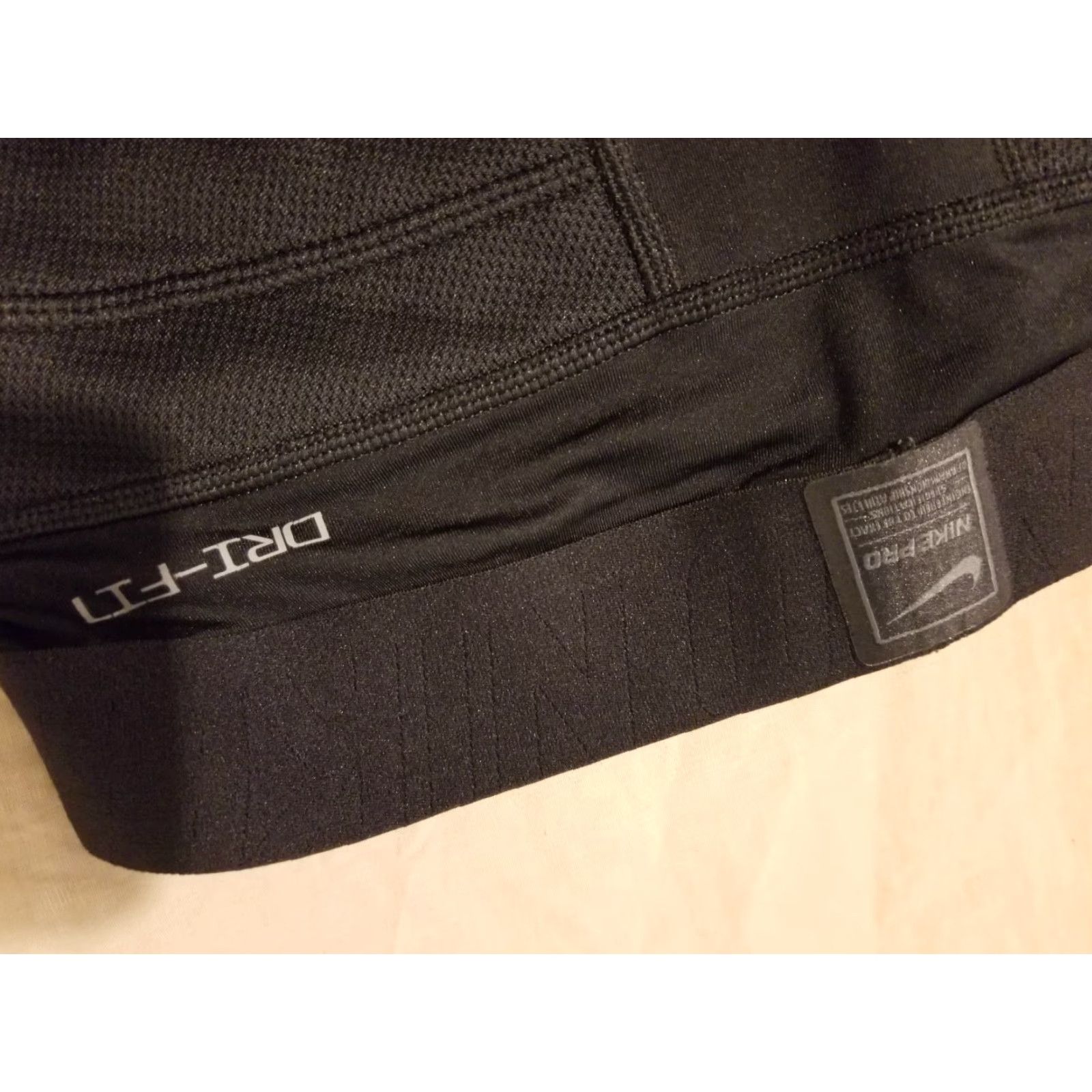 Nike Nike Shorts Mens M Medium Black Athletic Baseball Workout Gym Size US 31 - 3 Thumbnail