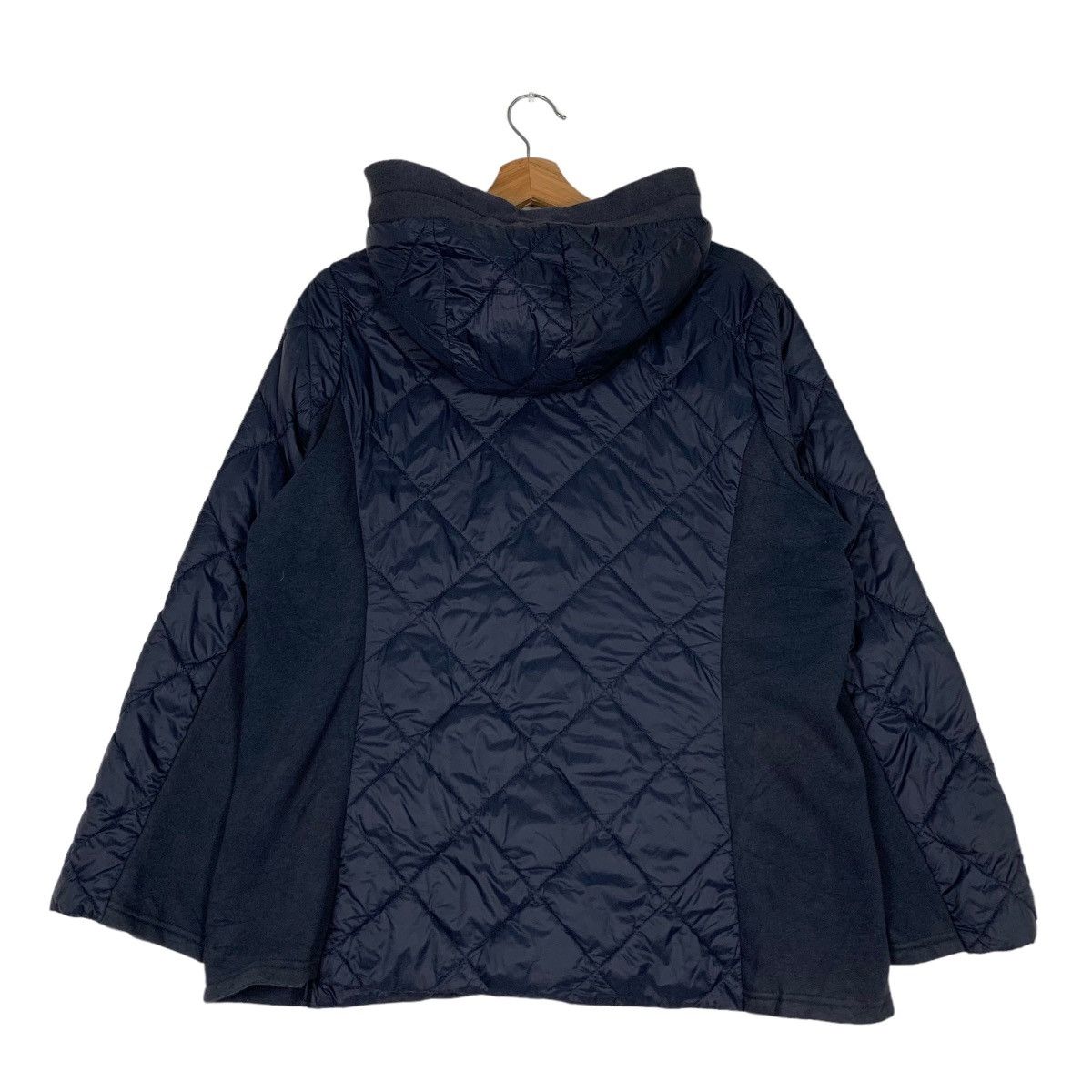 Japanese Brand N+ Quilted Hoodie Jacket #0423-C19 Size US L / EU 52-54 / 3 - 7 Thumbnail
