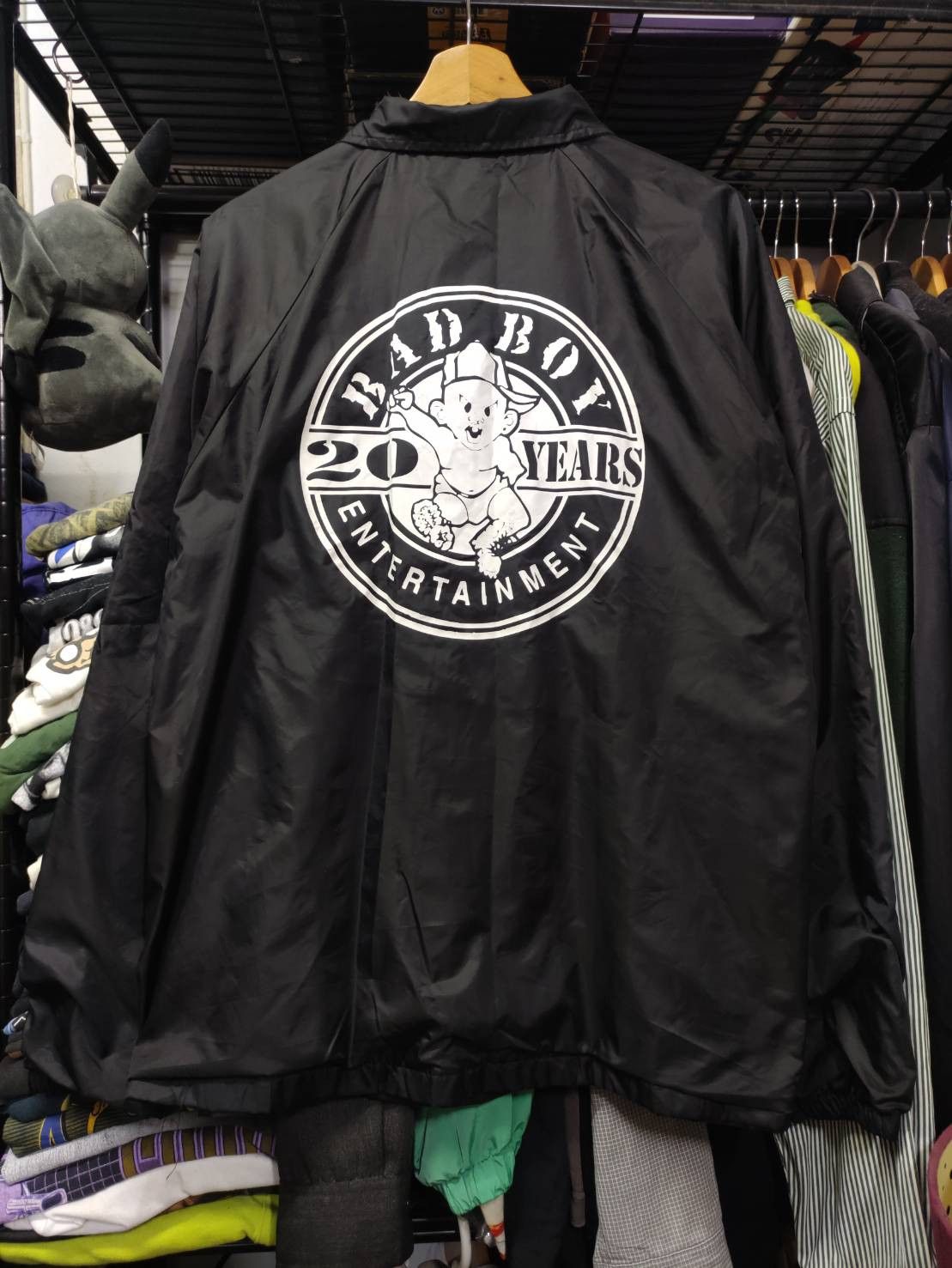 Rap Tees Bad Boy Entertainment 20 Years Reunion Tour Windbreaker Size US XL / EU 56 / 4 - 10 Thumbnail