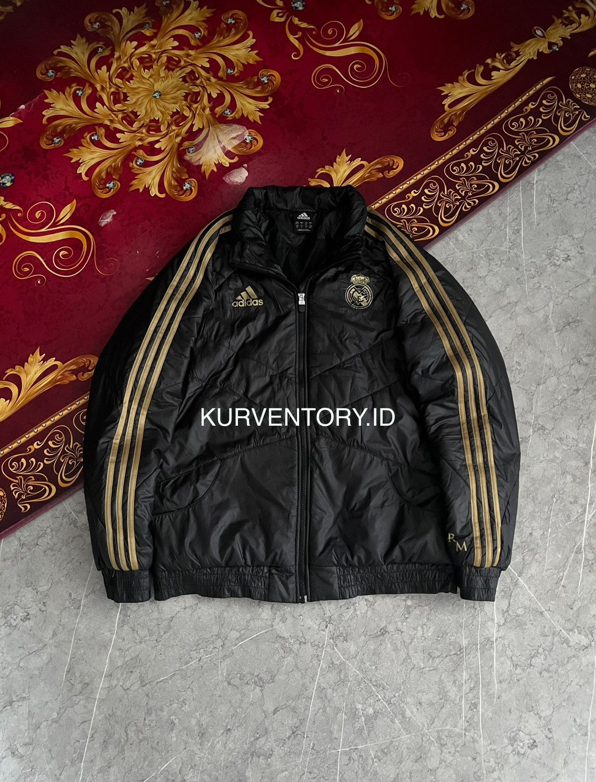 Adidas (SOLD OUT) Adidas Real Madrid Puffer Quilted Jacket Size US L / EU 52-54 / 3 - 1 Thumbnail