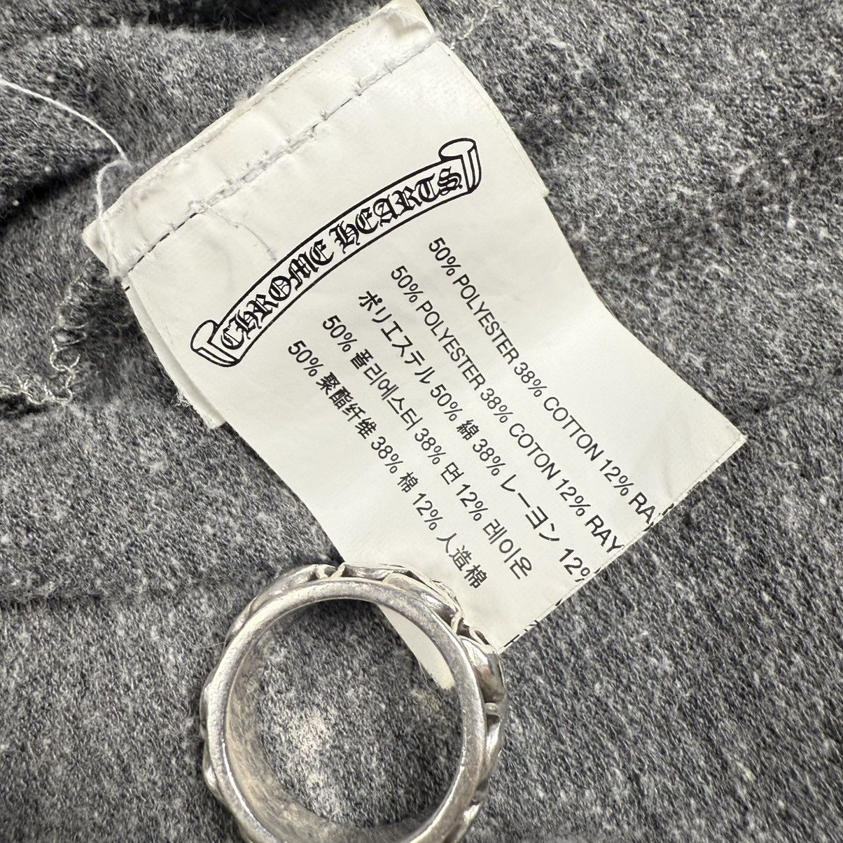 Chrome Hearts Chrome Hearts T-Bar F*** You Zip-Up Hoodie Heather Grey Size US L / EU 52-54 / 3 - 10 Thumbnail