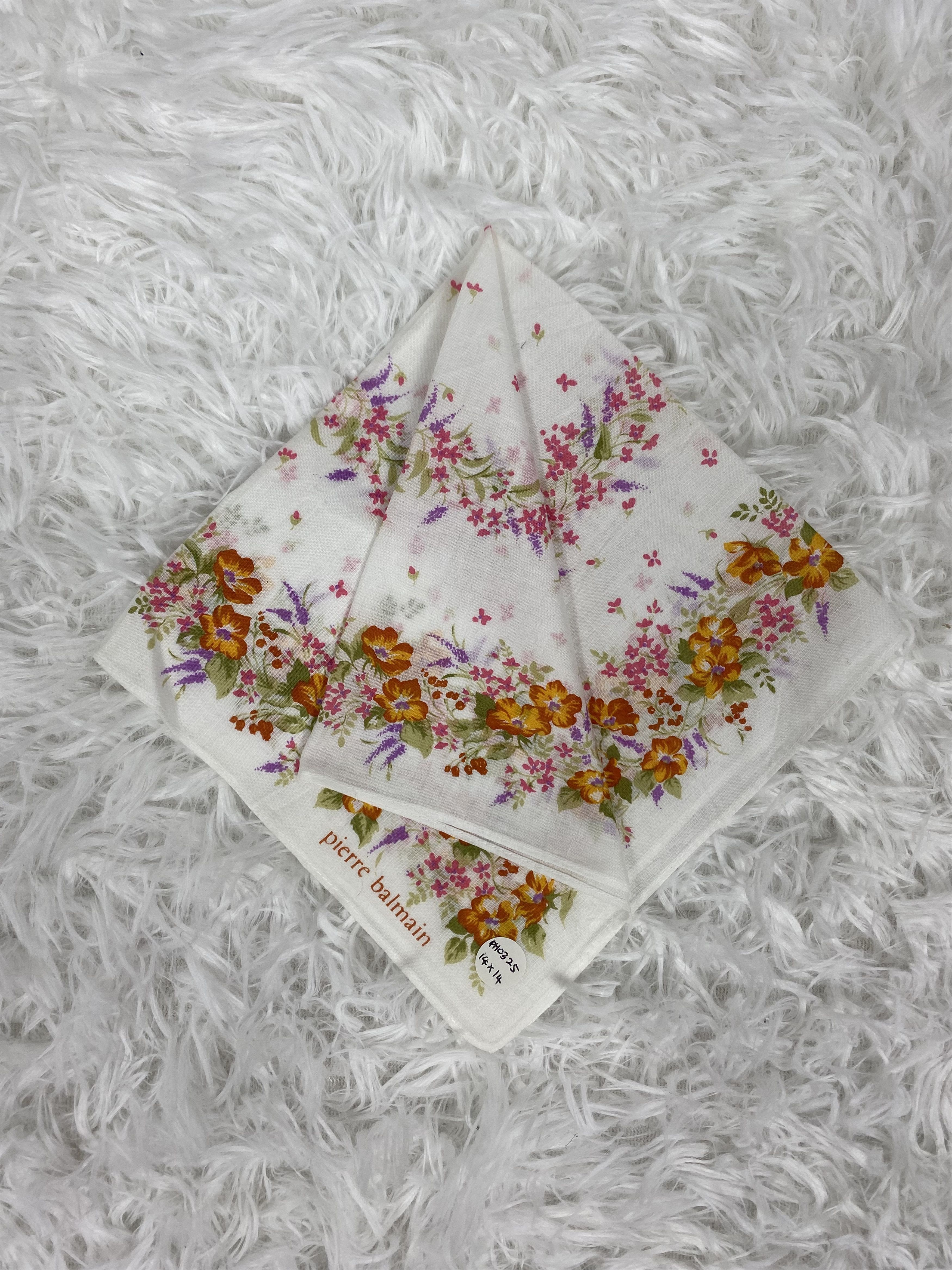 Pierre Balmain Vintage Pierre Balmain Handkerchief Neckerchief PH0325 Size ONE SIZE - 1 Thumbnail