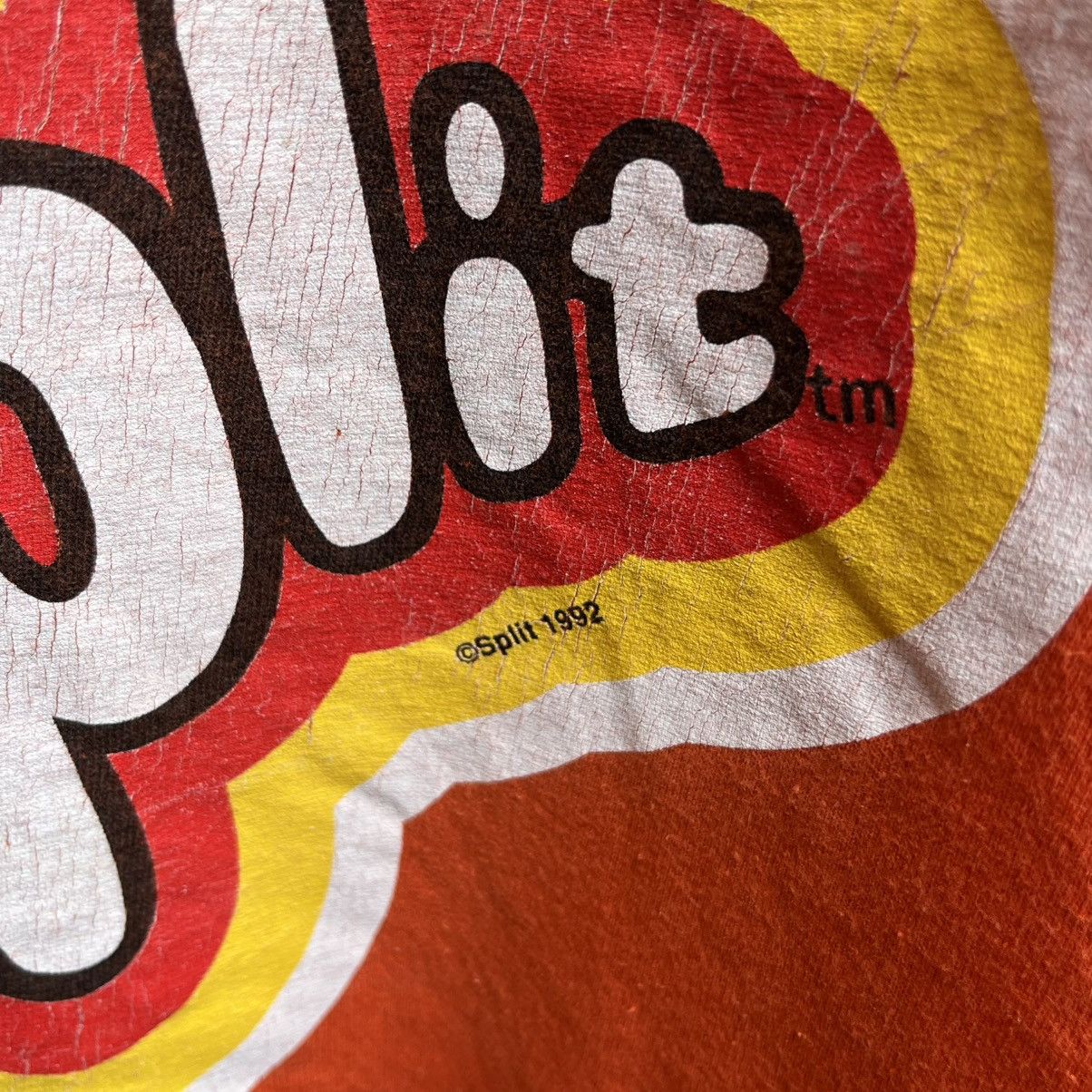 Split Vintage SPLIT skateboards tee usa Size US M / EU 48-50 / 2 - 3 Thumbnail