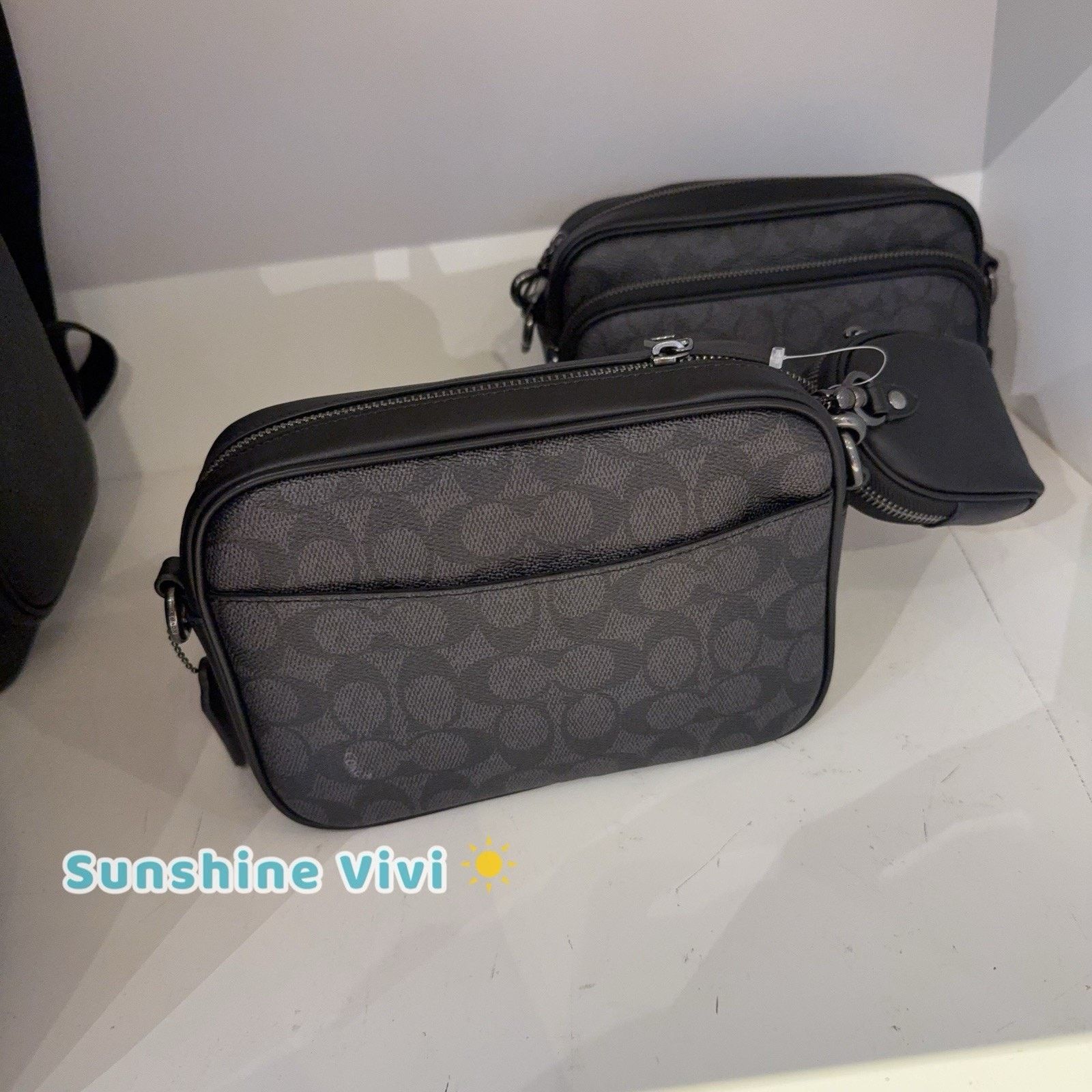 Coach NWT Coach Finlay Crossbody Bag CDB25 Gunmetal/Charcoal/Black Size ONE SIZE - 2 Thumbnail
