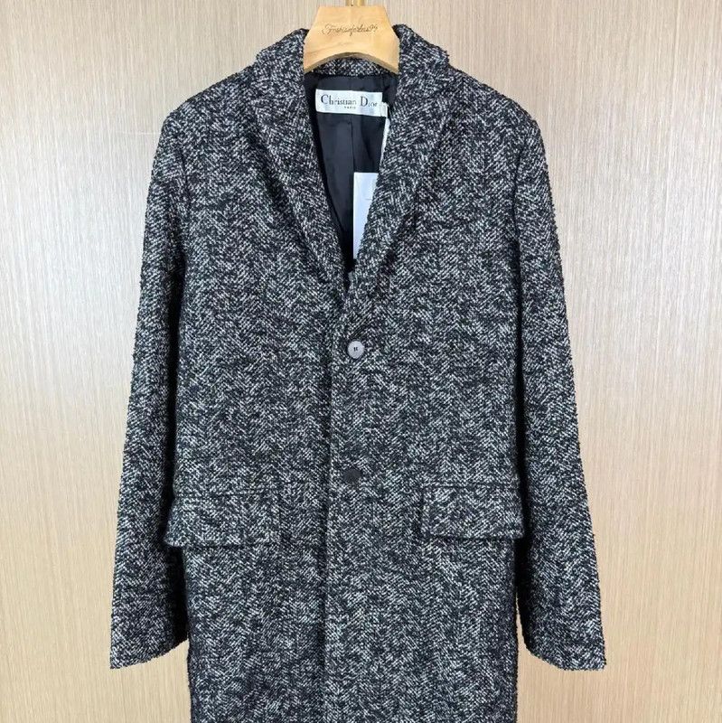 Dior Dior Color-Block Wool Ladies' Coat 0089 Size M / US 6-8 / IT 42-44 - 1 Thumbnail