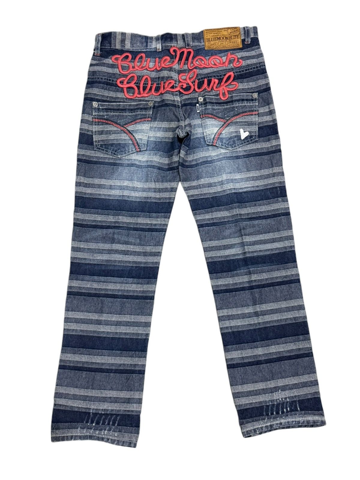 Hysteric Glamour BLUE MOON BLUE FLARE DENIM HYSTERIC GLAMOUR INSPIRED JEANS Size US 30 / EU 46 - 2 Thumbnail