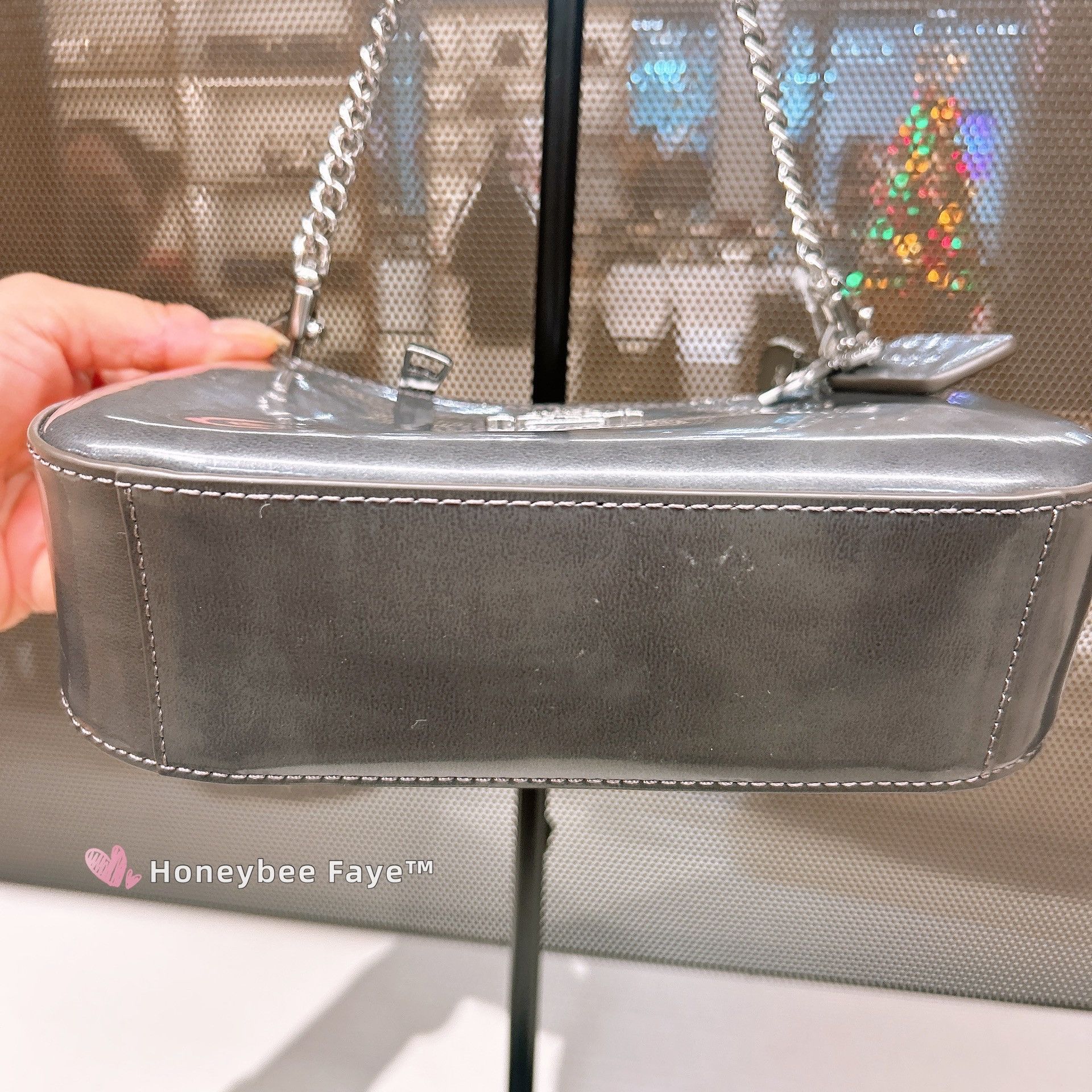 Coach Teri Mini Crossbody Bag CCE83 Metallic Gunmetal Size ONE SIZE - 5 Thumbnail