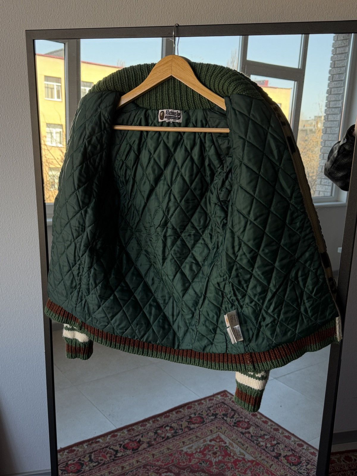 Bape A Bathing Ape BAPE BABY MILO Cowichan Knit Jacket Wool Size US S / EU 44-46 / 1 - 8 Thumbnail