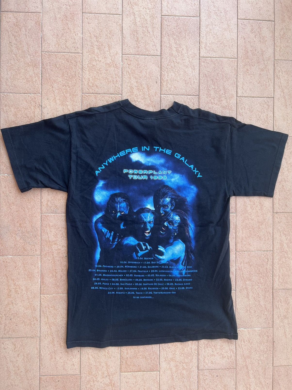 Band Tees × Vintage Vintage 90's Gammaray 1999 T-Shirt Tour Concert Size US L / EU 52-54 / 3 - 8 Thumbnail