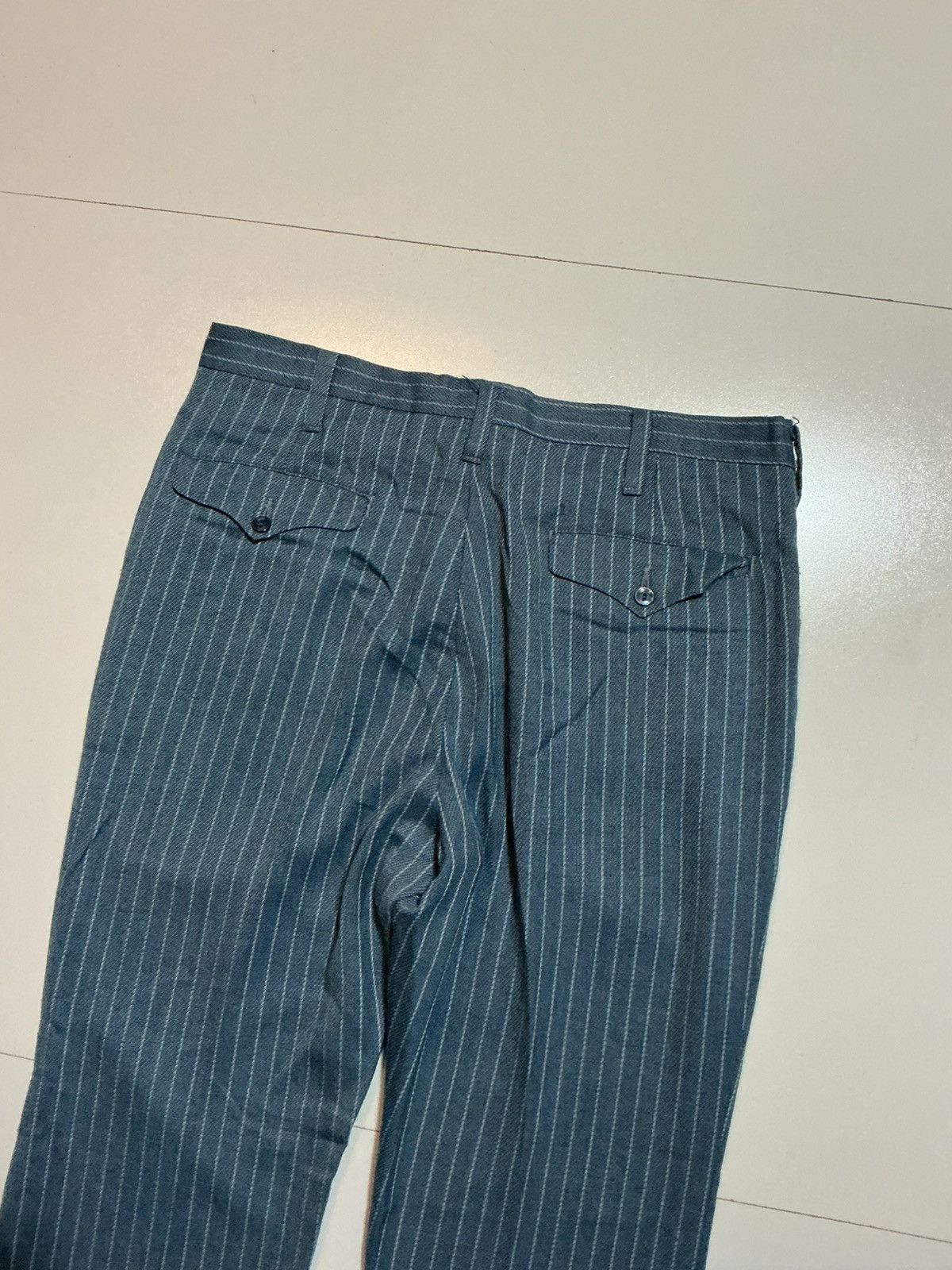 Vintage Vintage 70s A-1 Kotzin The Action Man Striped Flare Pants Size US 34 / EU 50 - 8 Thumbnail