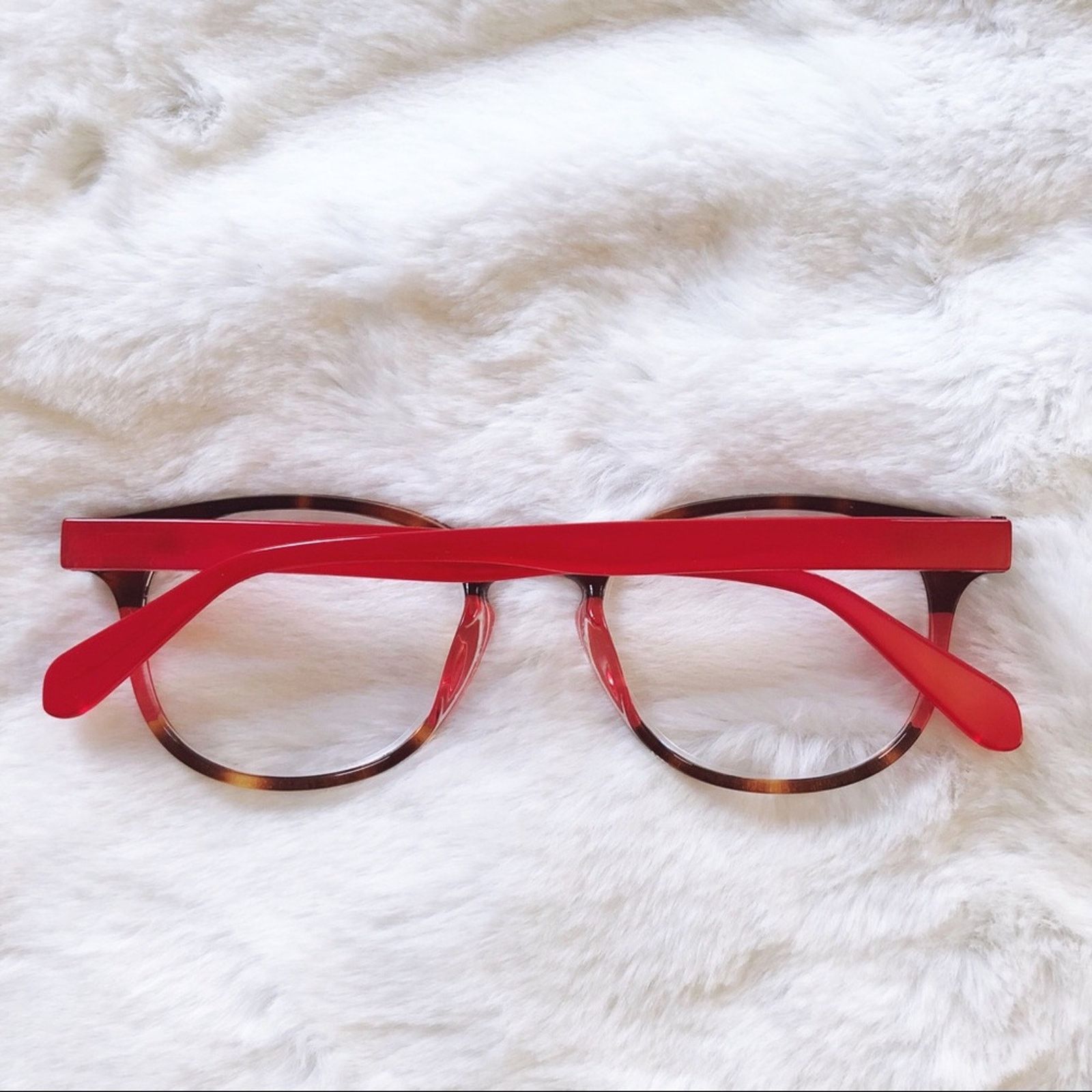 Other Hector Red & Brown Round Rim Reader Glasses Size ONE SIZE - 12 Thumbnail