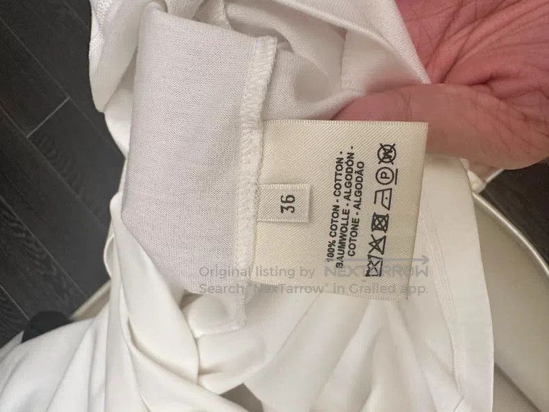 Hermes Hermes Pig Nose Collar Long Sleeve Tee Dress Size XS / US 0-2 / IT 36-38 - 4 Thumbnail
