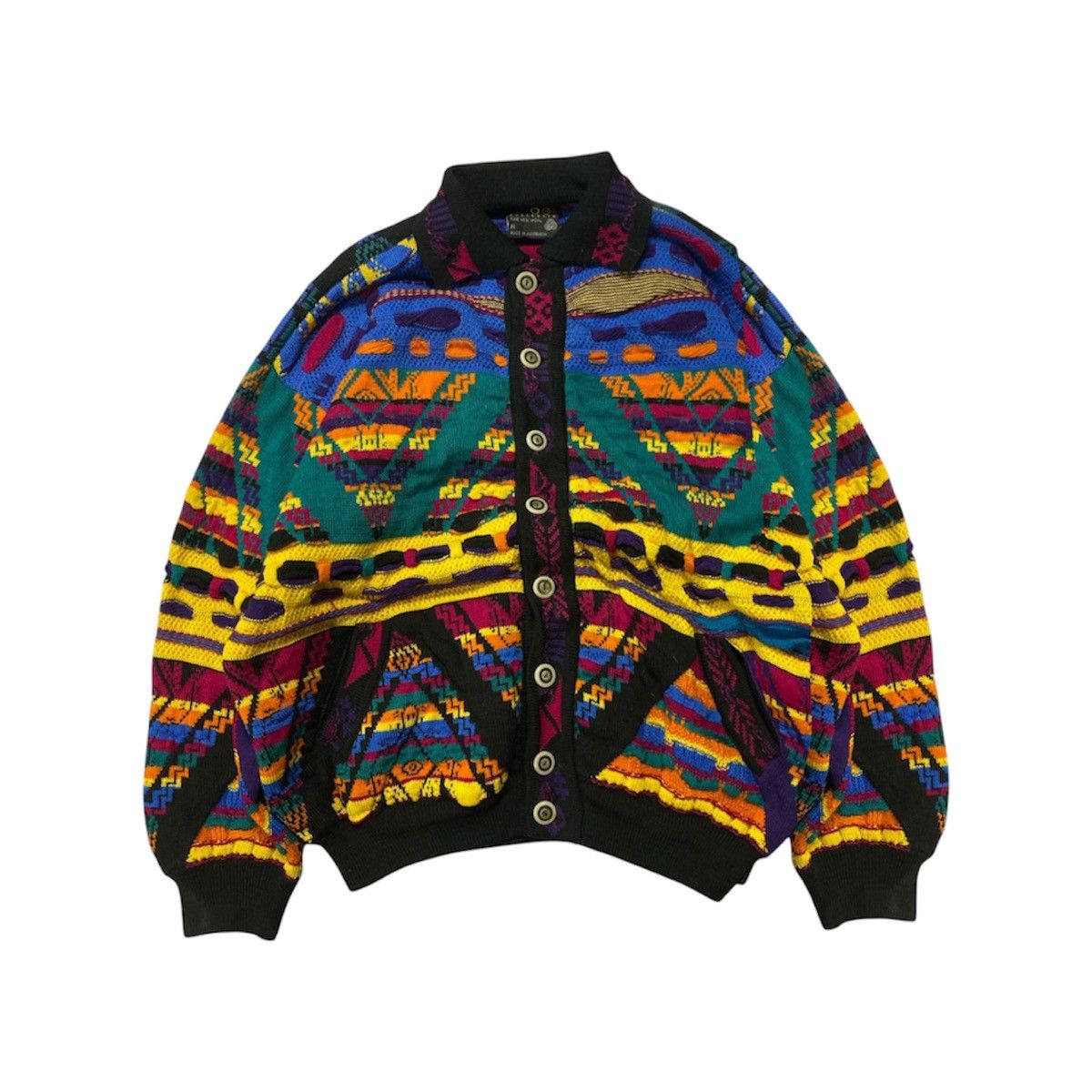 Coogi × Vintage Vintage 90s Coogi 3D Knitwear Sweater Size US M / EU 48-50 / 2 - 1 Thumbnail