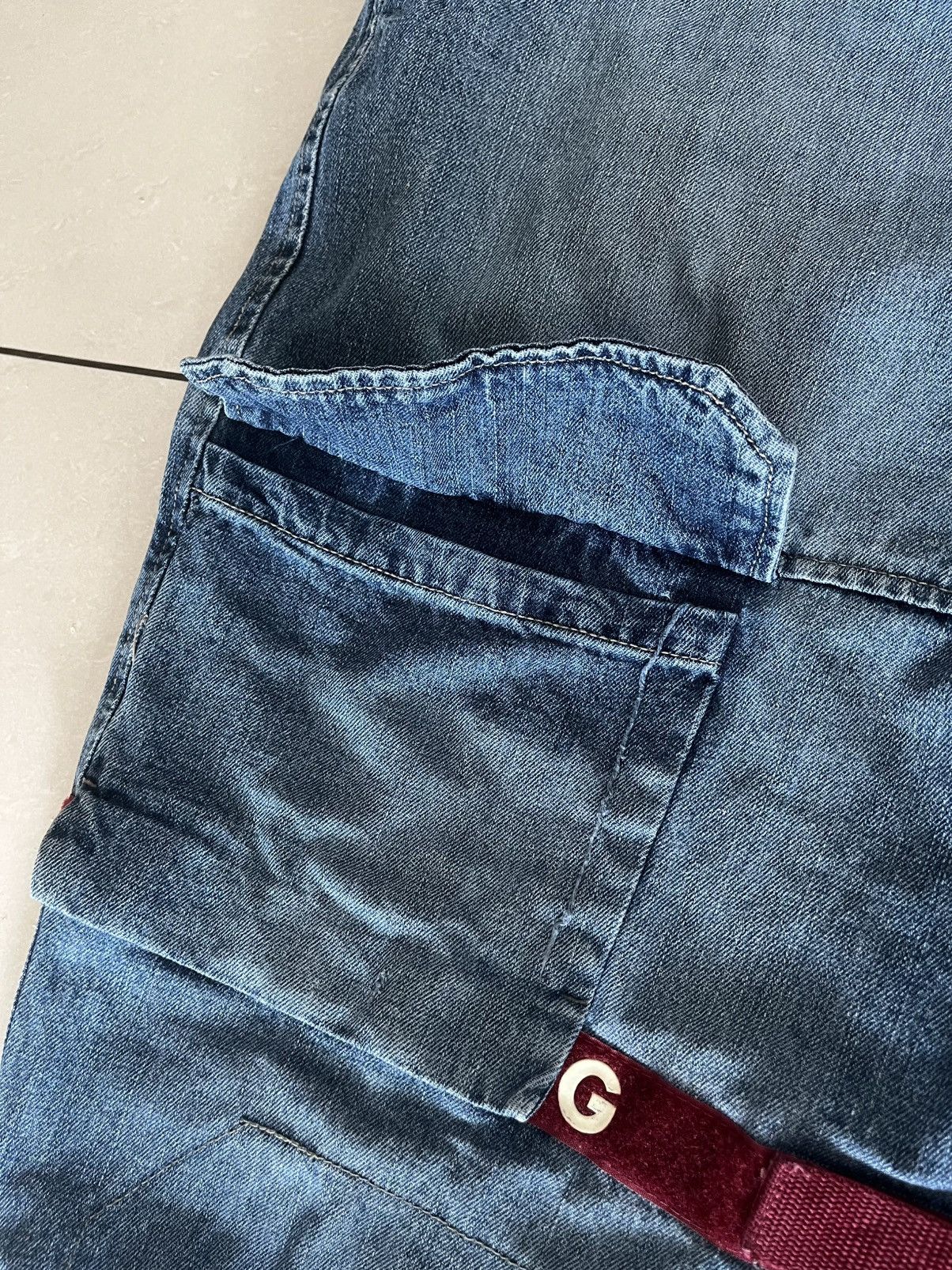 Marithe + Francois Girbaud Vintage 90s Marithe Francois Girbaud Hip Hop Baggy Jeans Size US 44 / EU 60 - 11 Thumbnail