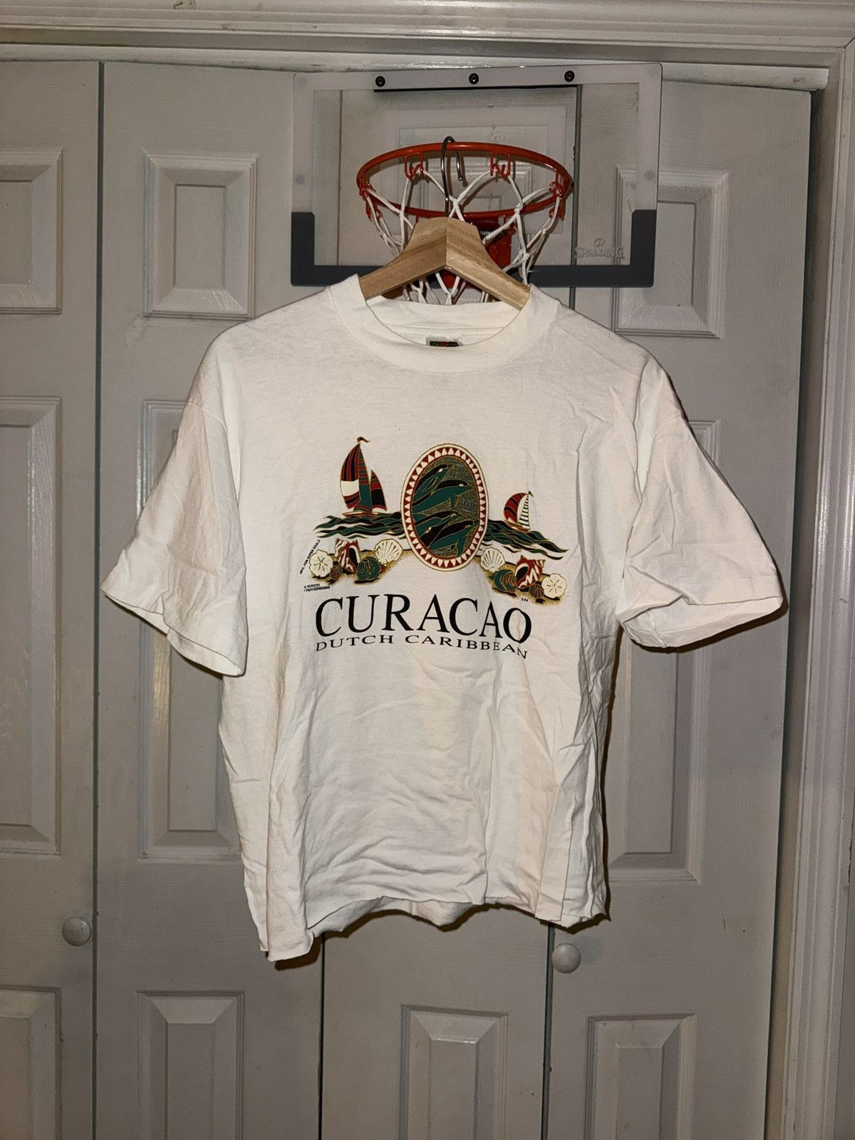 Vintage Vintage Curacao Shirt Size US L / EU 52-54 / 3 - 1 Thumbnail