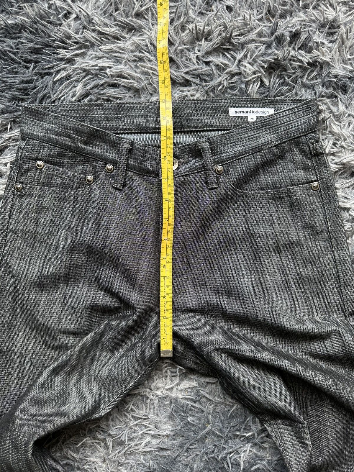 semanticdesign Late 90's Semanticdesign Japan jeans Size US 30 / EU 46 - 14 Thumbnail