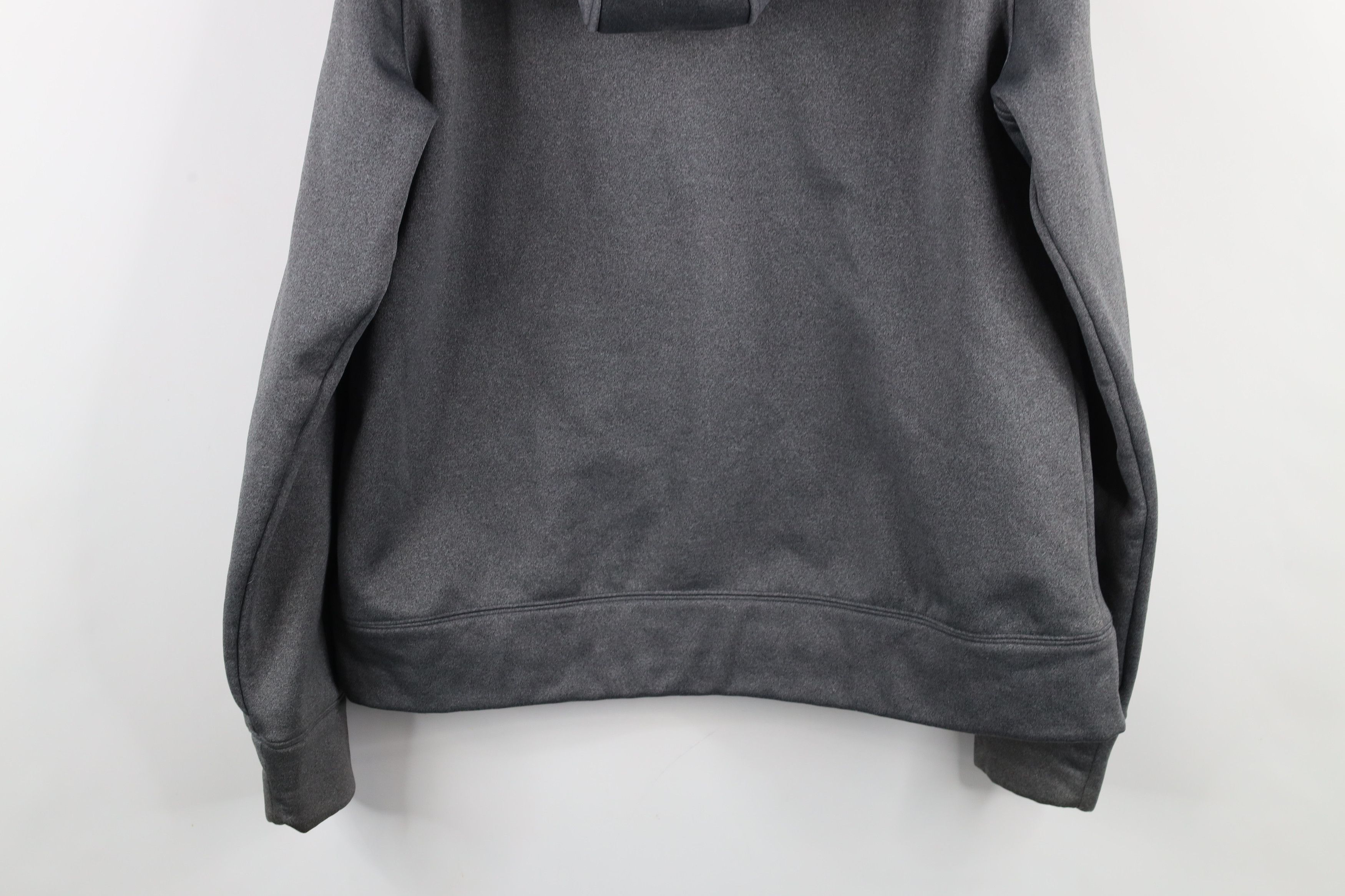 Under Armour × Vintage Under Armour Big Logo Camouflage Hoodie Sweatshirt Gray Size XL / US 12-14 / IT 48-50 - 13 Thumbnail