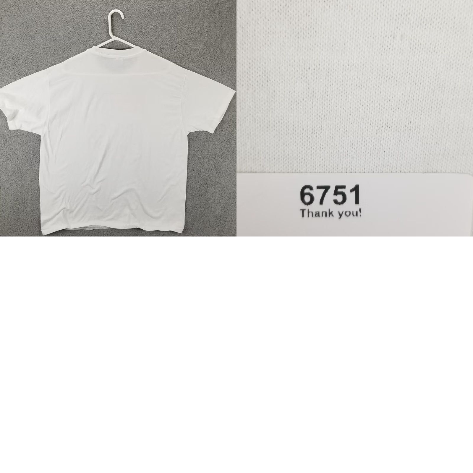 Hanes VINTAGE I'm Perfect British T-Shirt Adult XL White Nike? Size US XL / EU 56 / 4 - 8 Thumbnail