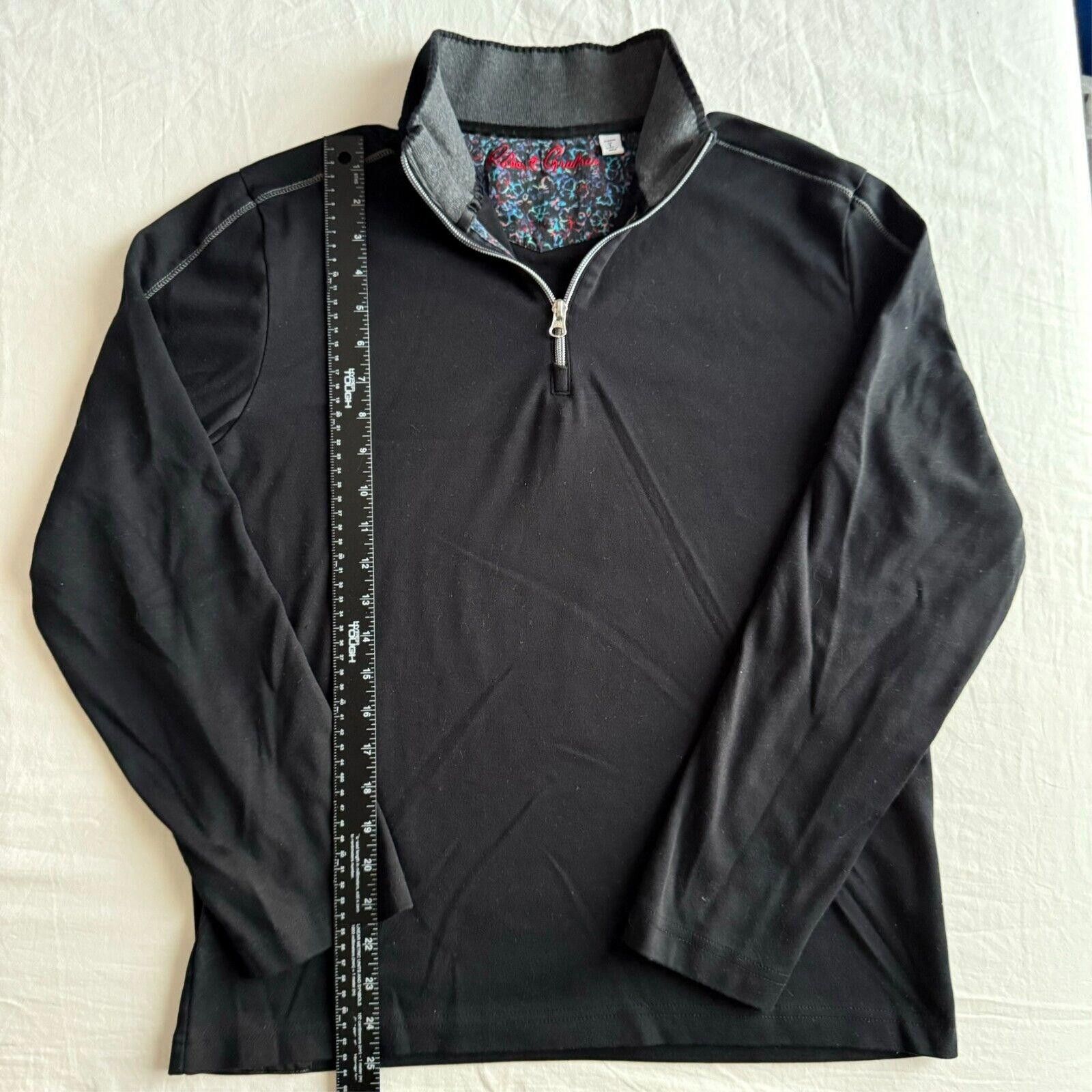 Robert Graham Robert Graham Pullover Men's Size L Brecken 1/4 Zip Sweater Size US L / EU 52-54 / 3 - 5 Thumbnail