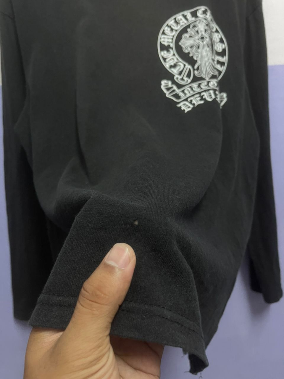 Bullet Noise Metal Cross Bullet Noise Long sleeve Tshirt Size US L / EU 52-54 / 3 - 7 Thumbnail