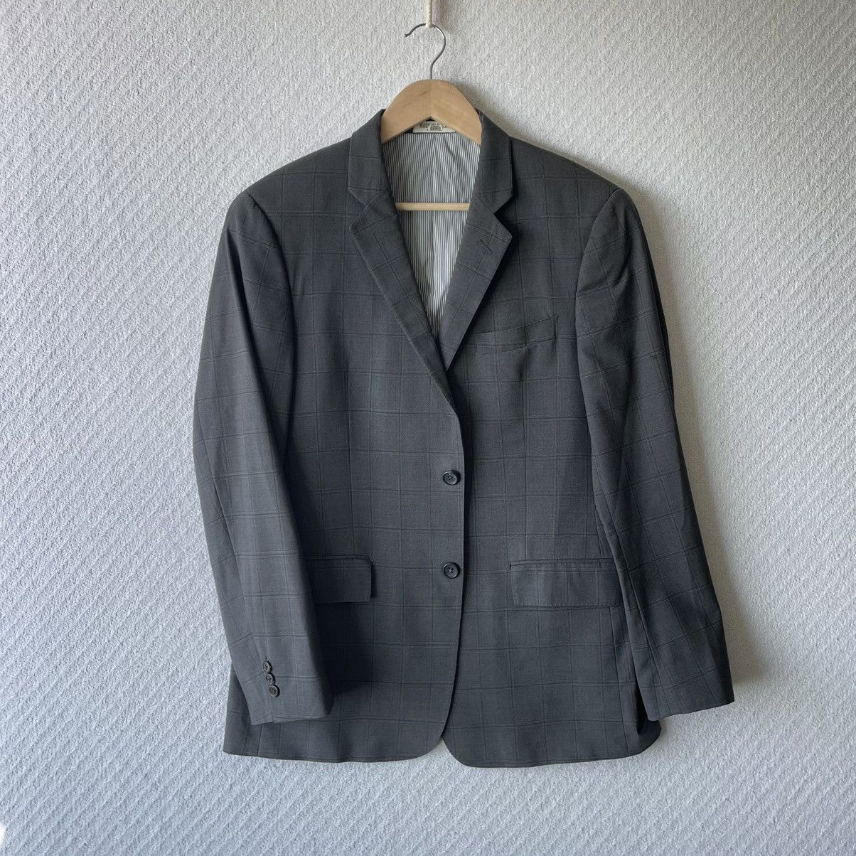Todd Snyder 100% Wool Glen Check Plaid Mayfair Fit Blazer Made in USA Size 40R - 1 Thumbnail