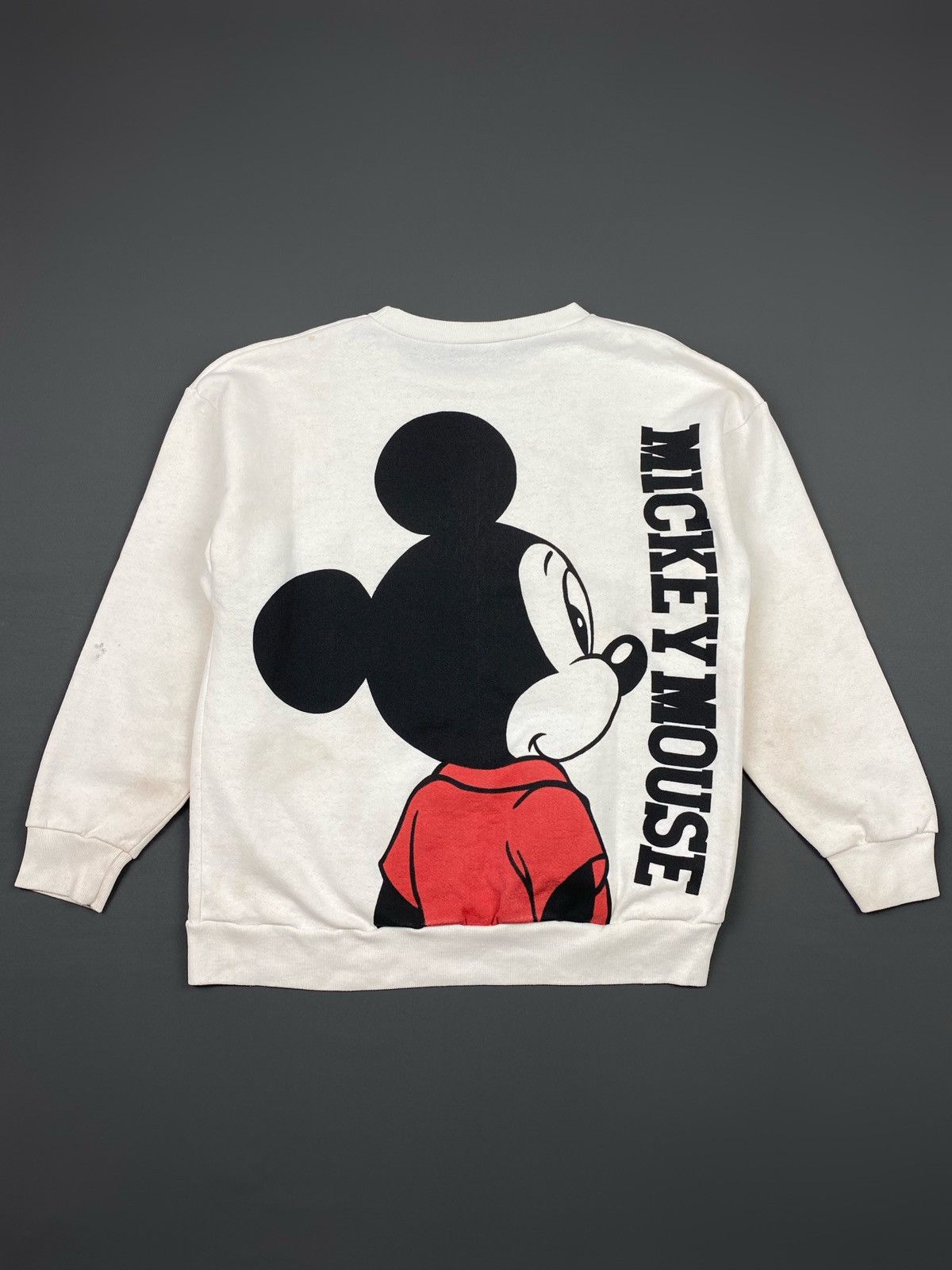 Disney × Vintage Vintage Disney Mickey Mouse Over Print Sweatshirt Made USA Size US L / EU 52-54 / 3 - 10 Thumbnail