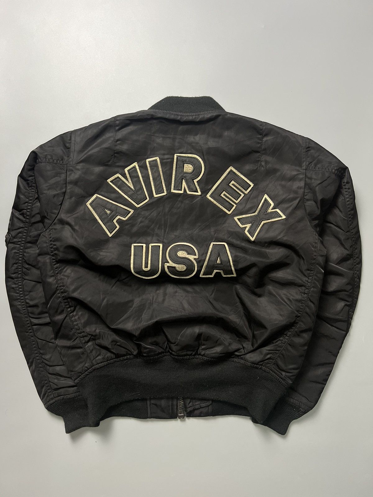 Avirex × Vintage Vintage Avirex USA College Bomber Jackets Size US M / EU 48-50 / 2 - 1 Thumbnail