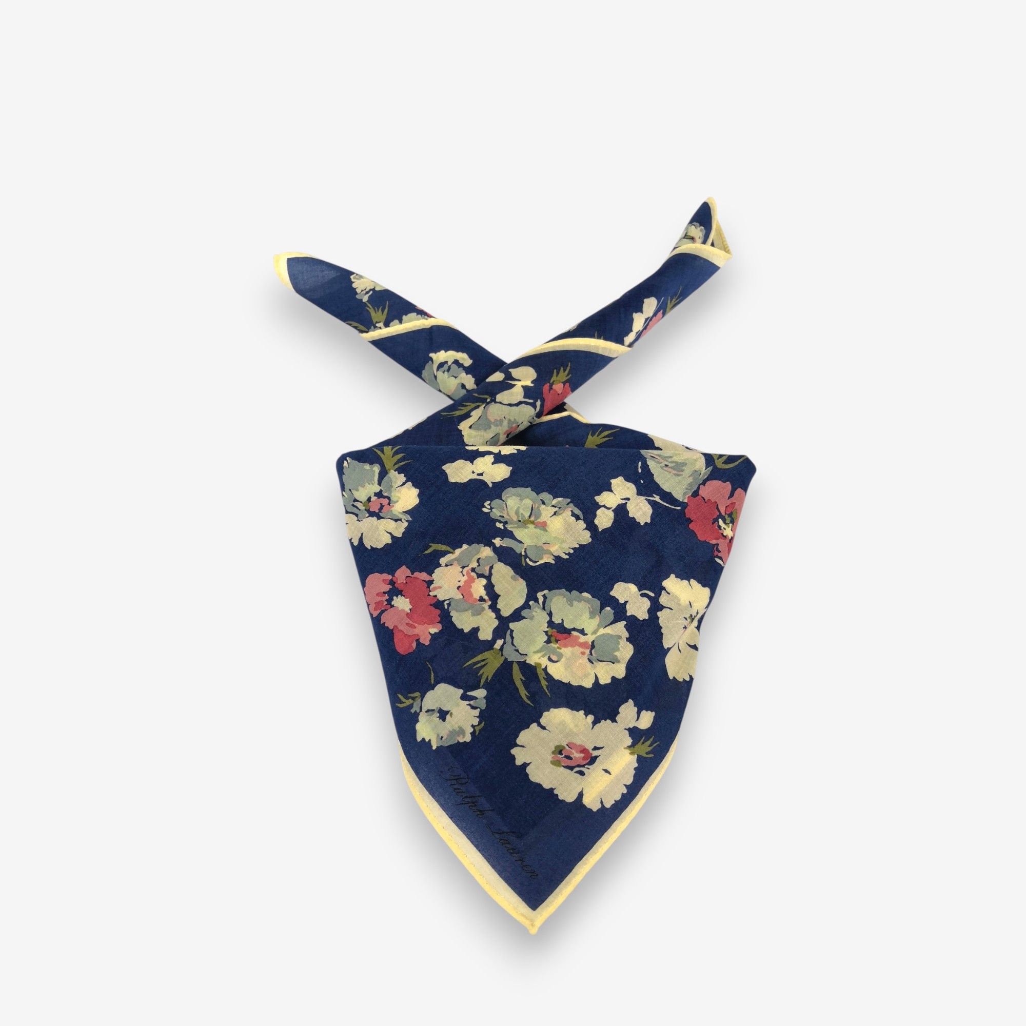 Ralph Lauren Vintage Ralph Lauren Handkerchief Pocket Square Bandana Size ONE SIZE - 4 Thumbnail
