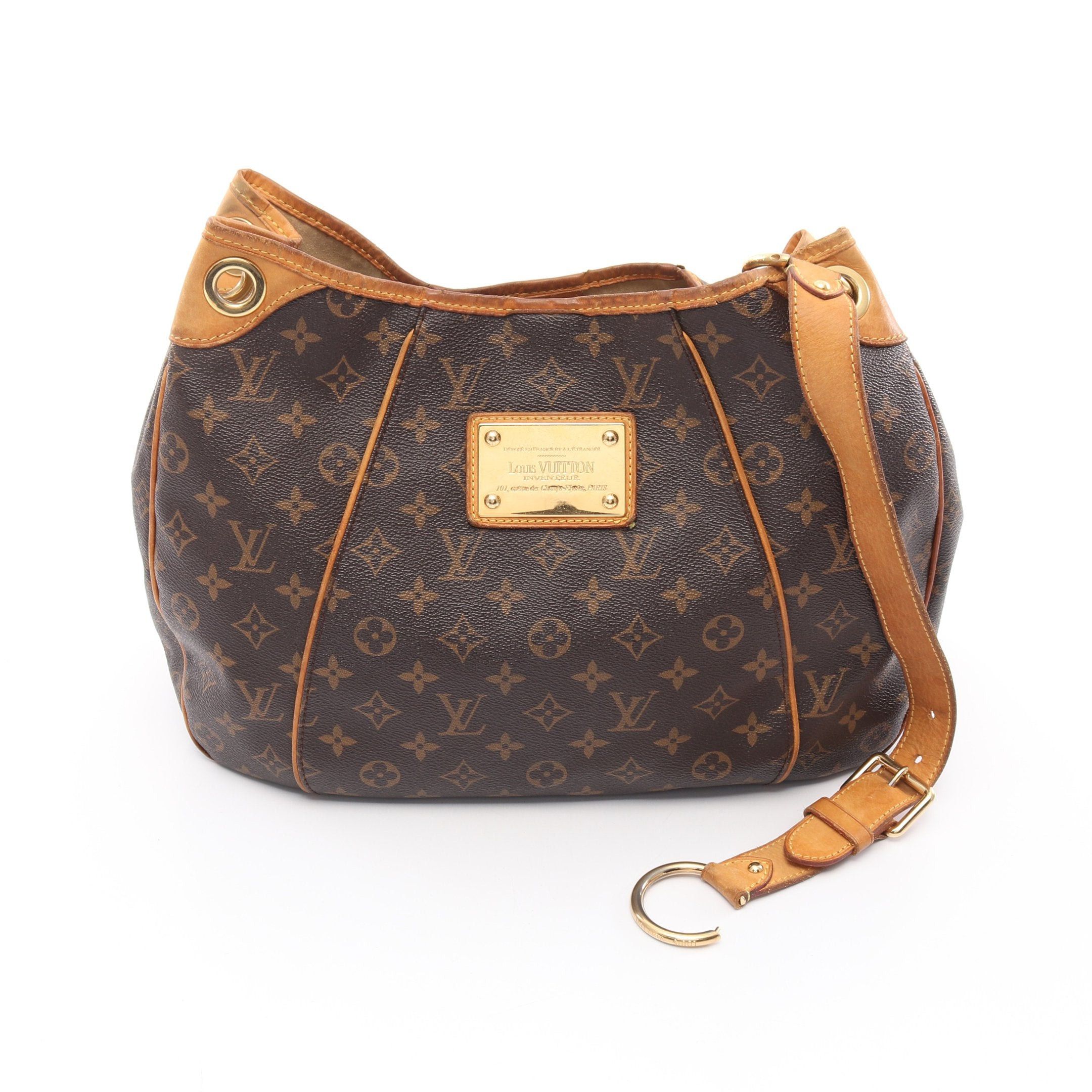 Louis Vuitton Louis Vuitton Galliera Pm Monogram One Shoulder Bag Leather Brown Size ONE SIZE - 1 Thumbnail