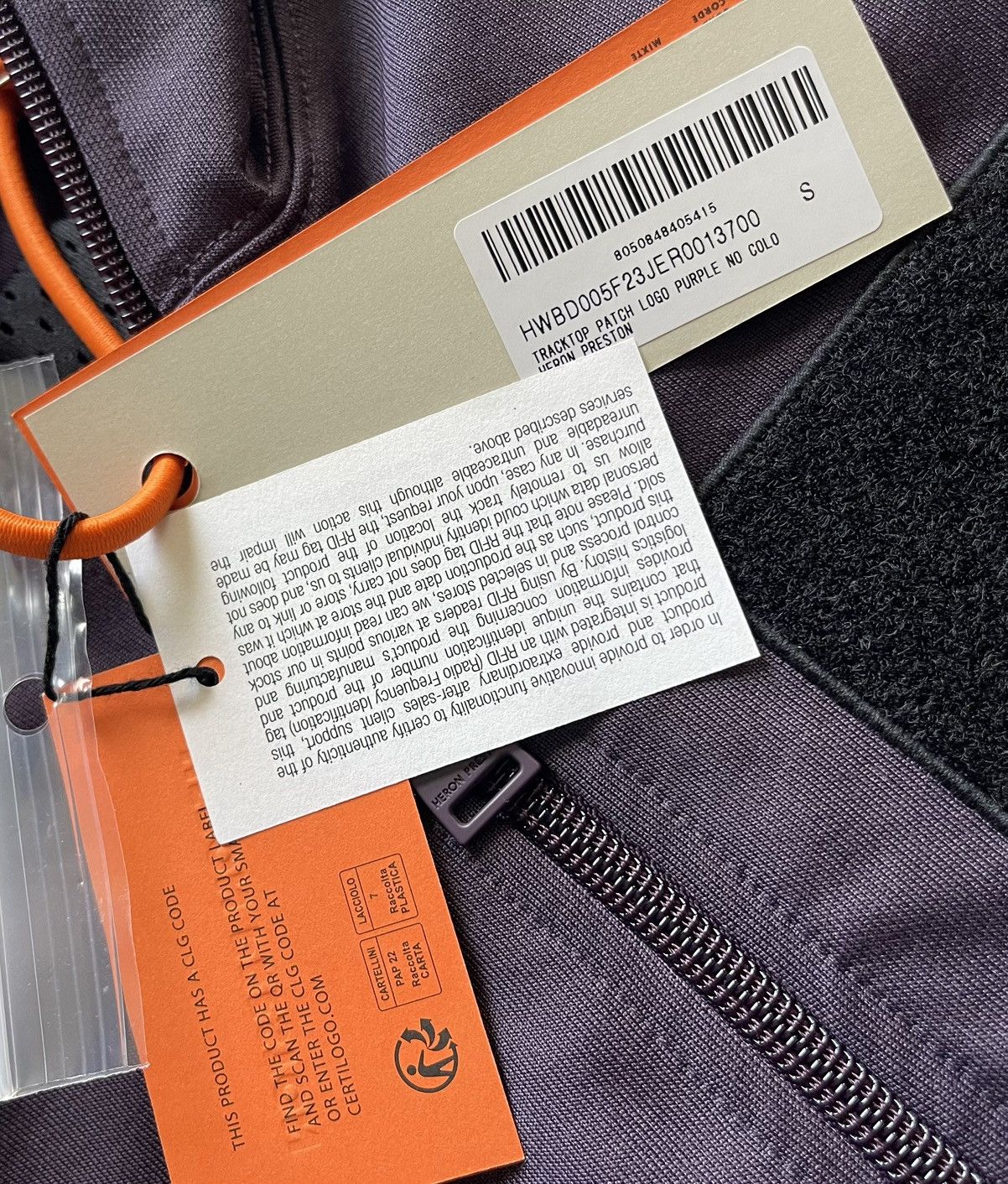 Heron Preston Heron Preston Women’s Tracksuit Patch Logo Jacket Size S / US 4 / IT 40 - 8 Thumbnail