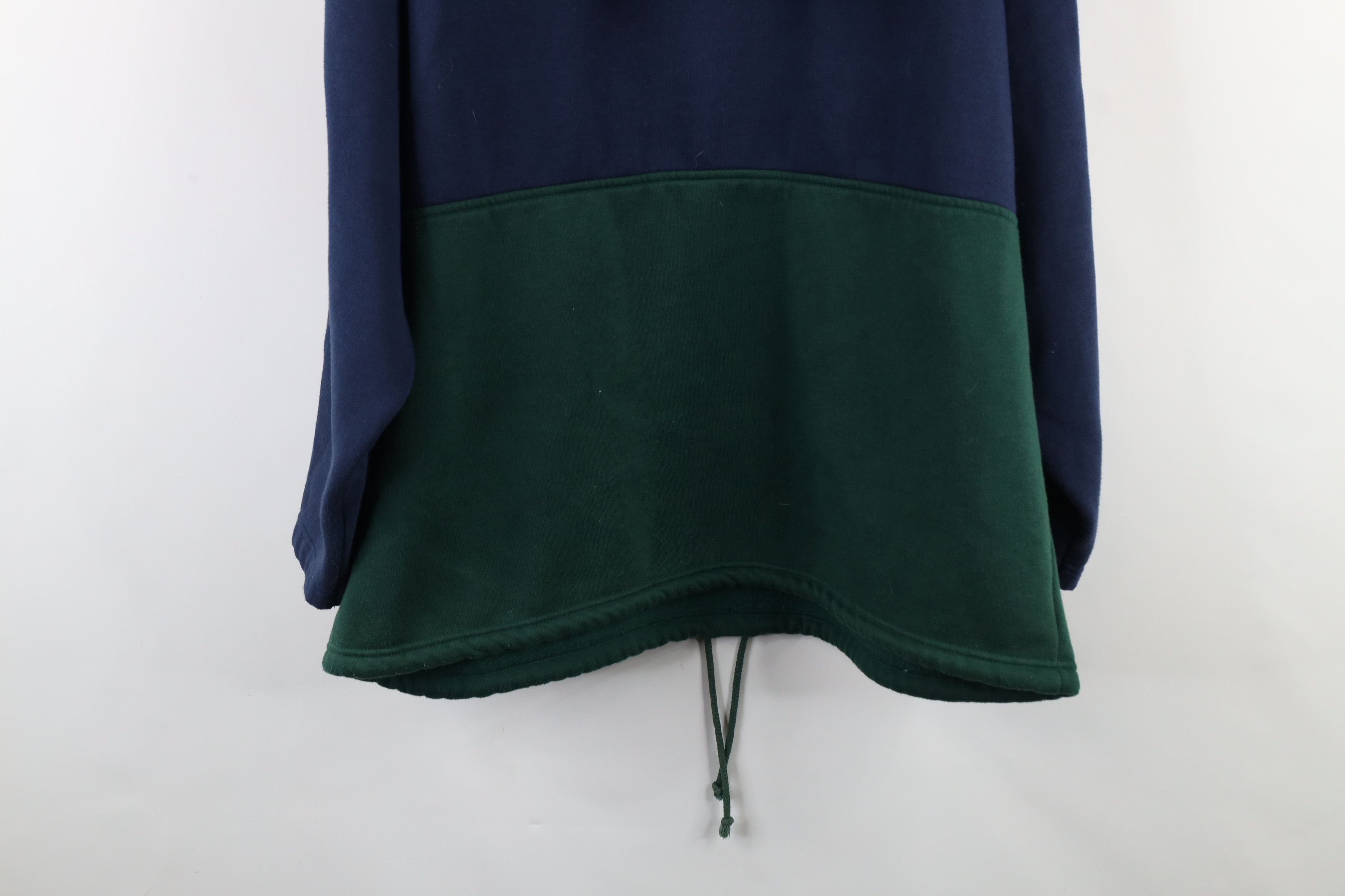 Vintage Vintage 90s Streetwear Fit Paris Half Zip Hoodie Sweatshirt Size L / US 10 / IT 46 - 14 Thumbnail