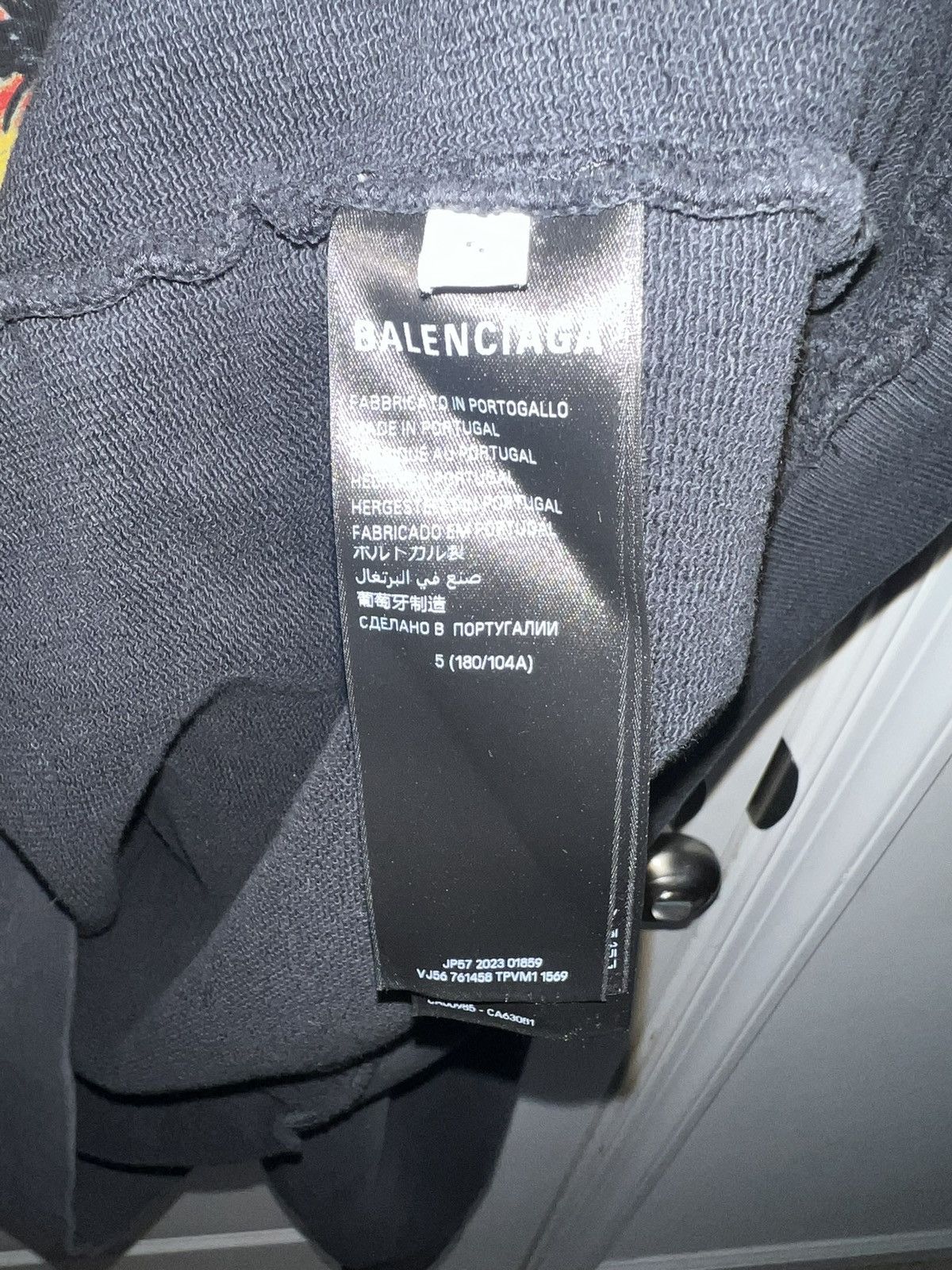 Adidas × Balenciaga Balenciaga Adidas Collab Hoodie in Black Trefoil Size US L / EU 52-54 / 3 - 7 Thumbnail